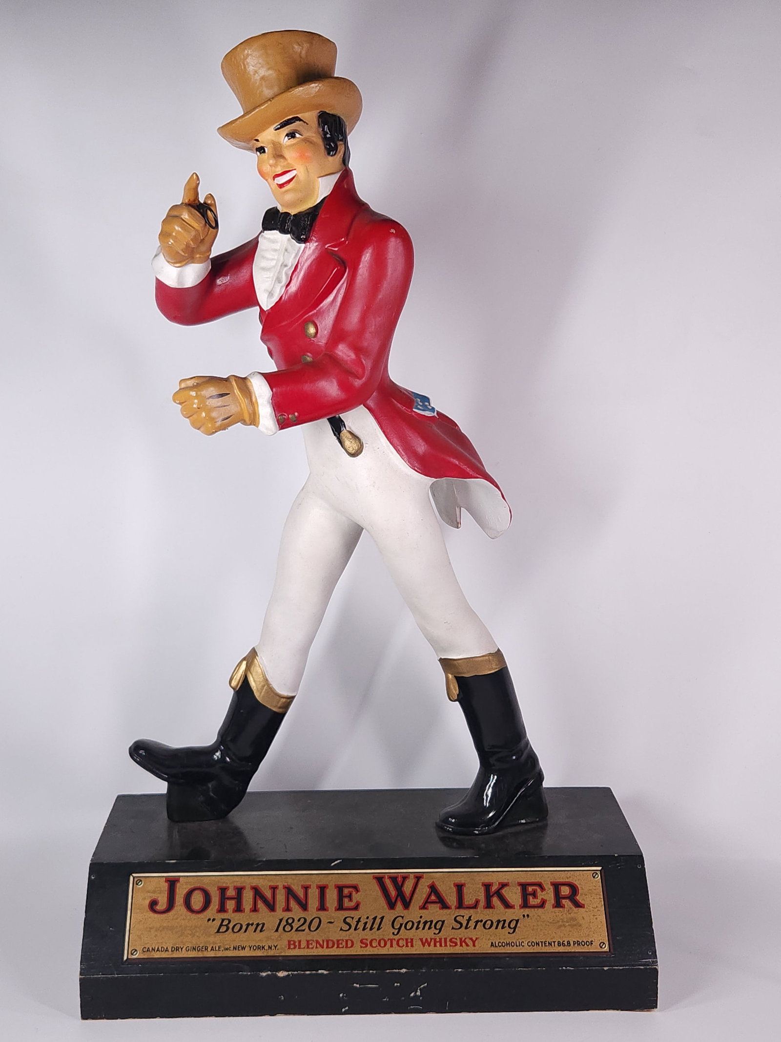 LARGE JOHNNIE WALKER STORE DISPLAY FIGURE (1 of 10)