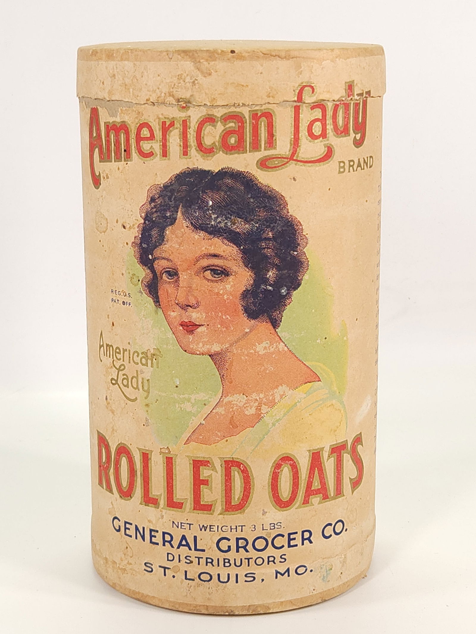 AMERICAN LADY ROLLED OATS CONTAINER (1 of 3)