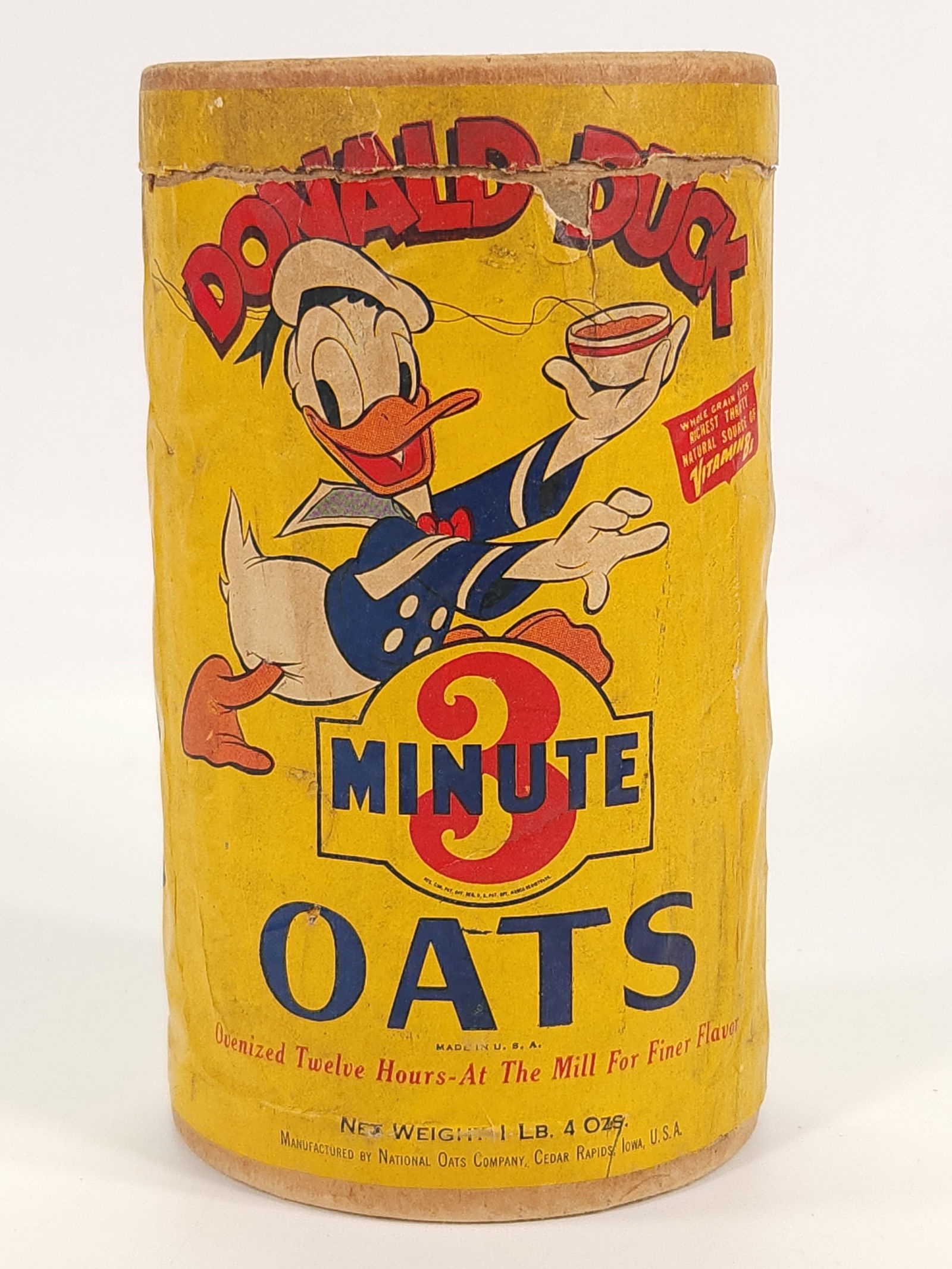 DONALD DUCK 3 MINUTE OATS CONTAINER (1 of 4)
