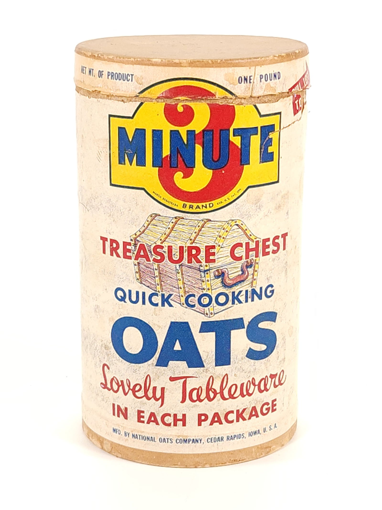TREASURE CRAFT 3 MINUTE OATS CONTAINER (1 of 2)