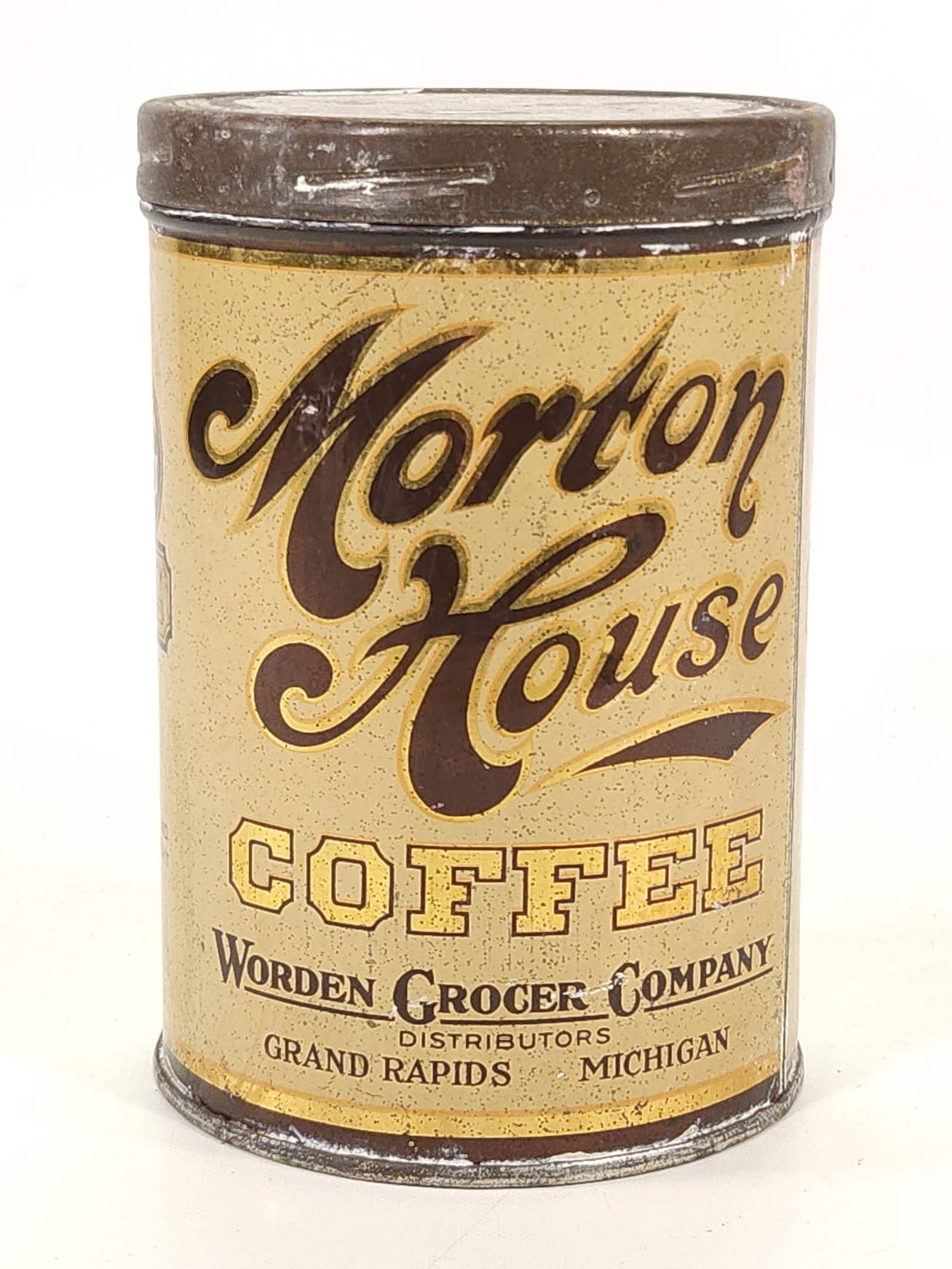 MORTON HOUSE COFFEE TIN GRAND RAPIDS MICHIGAN (1 of 4)
