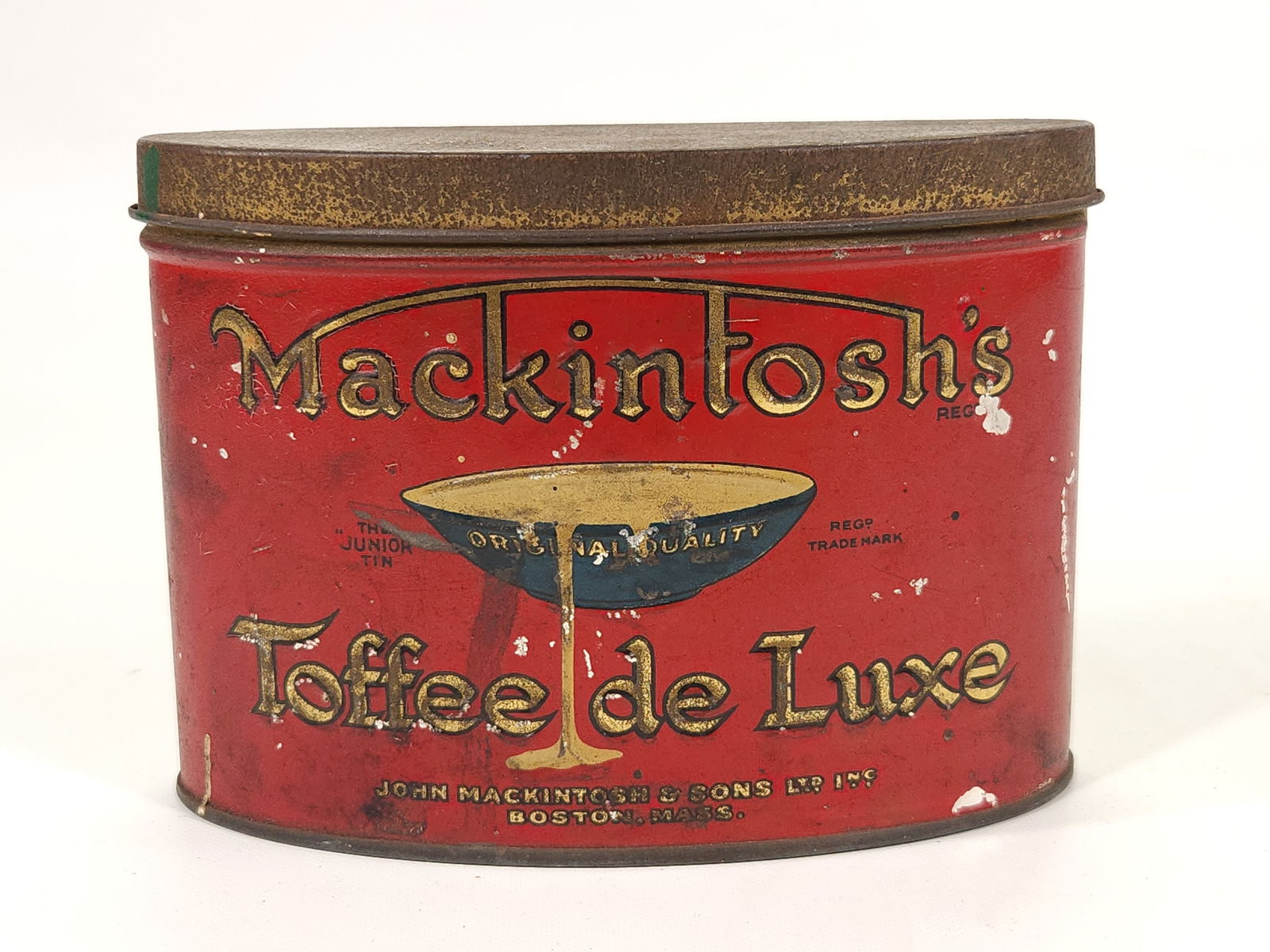 JOHN MACHINTOSH'S TOFFEE DE LUXE THE JUNIOR TIN (1 of 4)