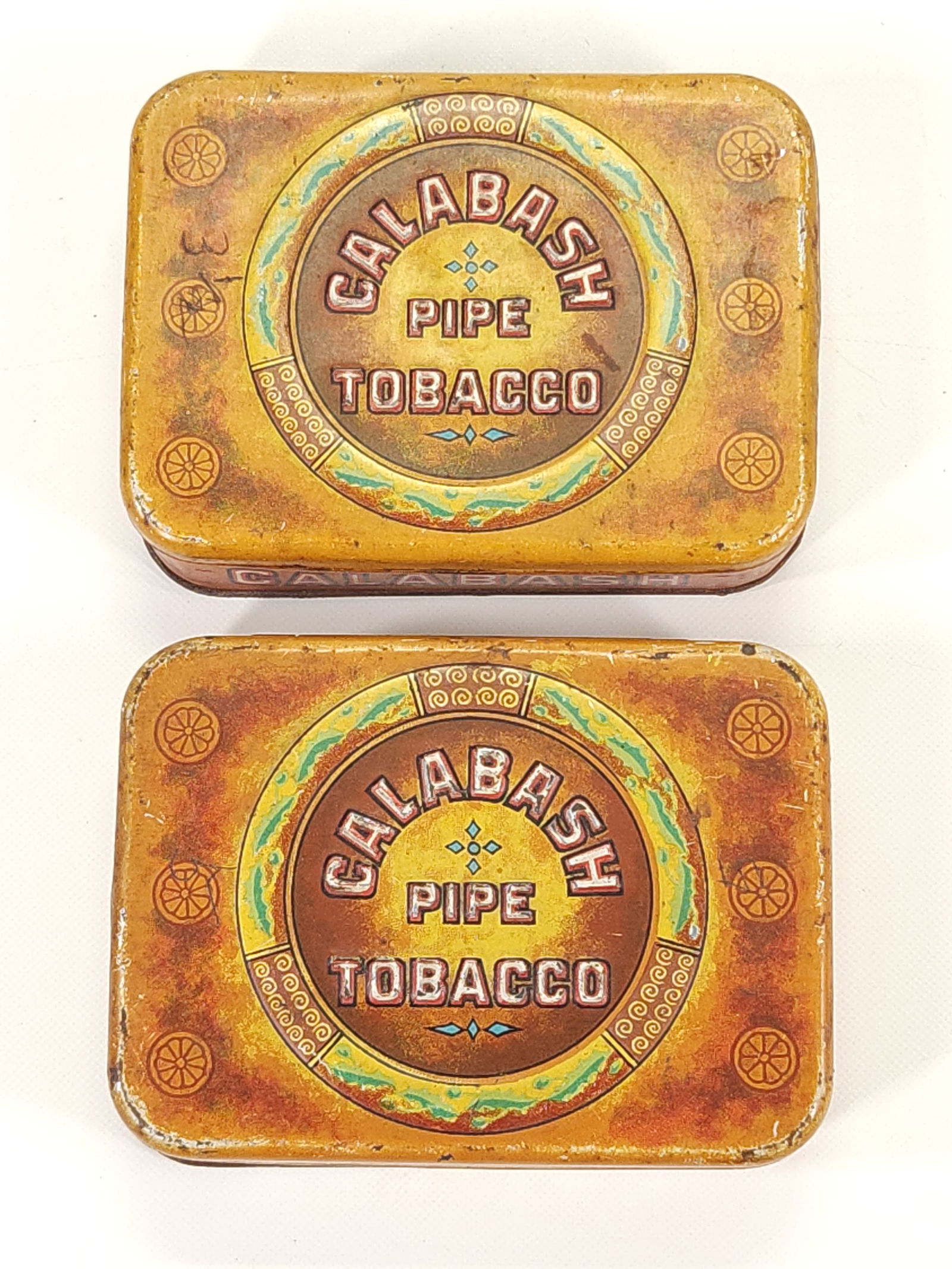2) CALABASH PIPE TOBACCO TINS (1 of 4)