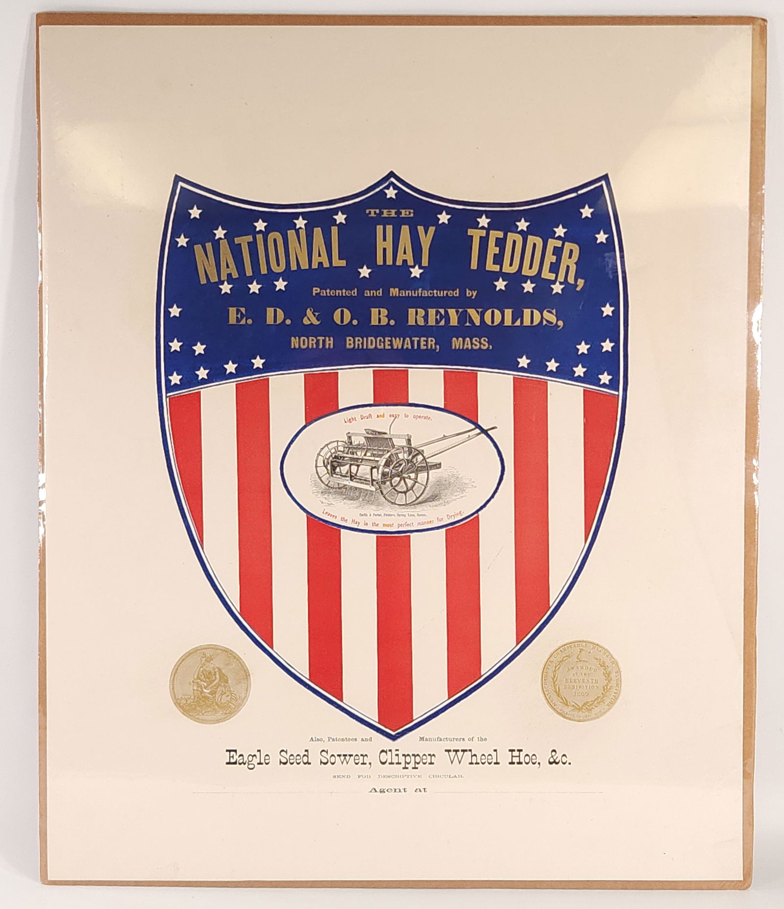 THE NATIONAL HAY TEDDER FLAG SHIELD PRINT (1 of 3)
