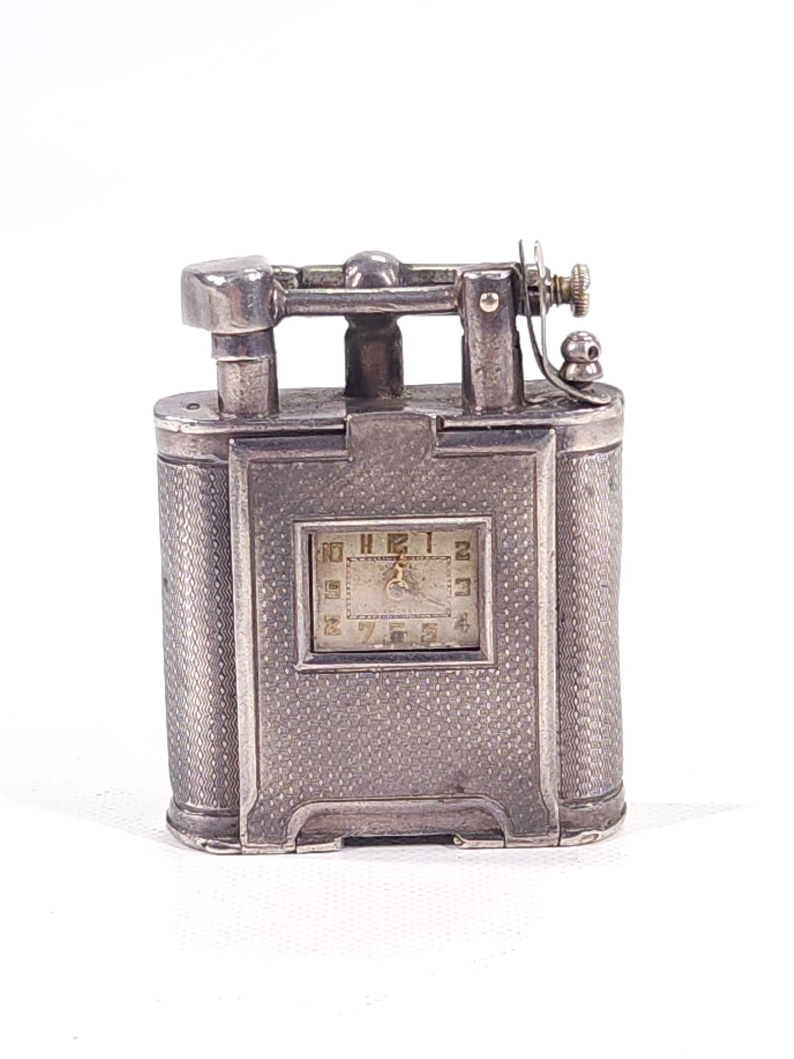 ALFRED DUNHILL SWITZERLAND CLOCK CIGARETTE LIGHTER (1 of 11)