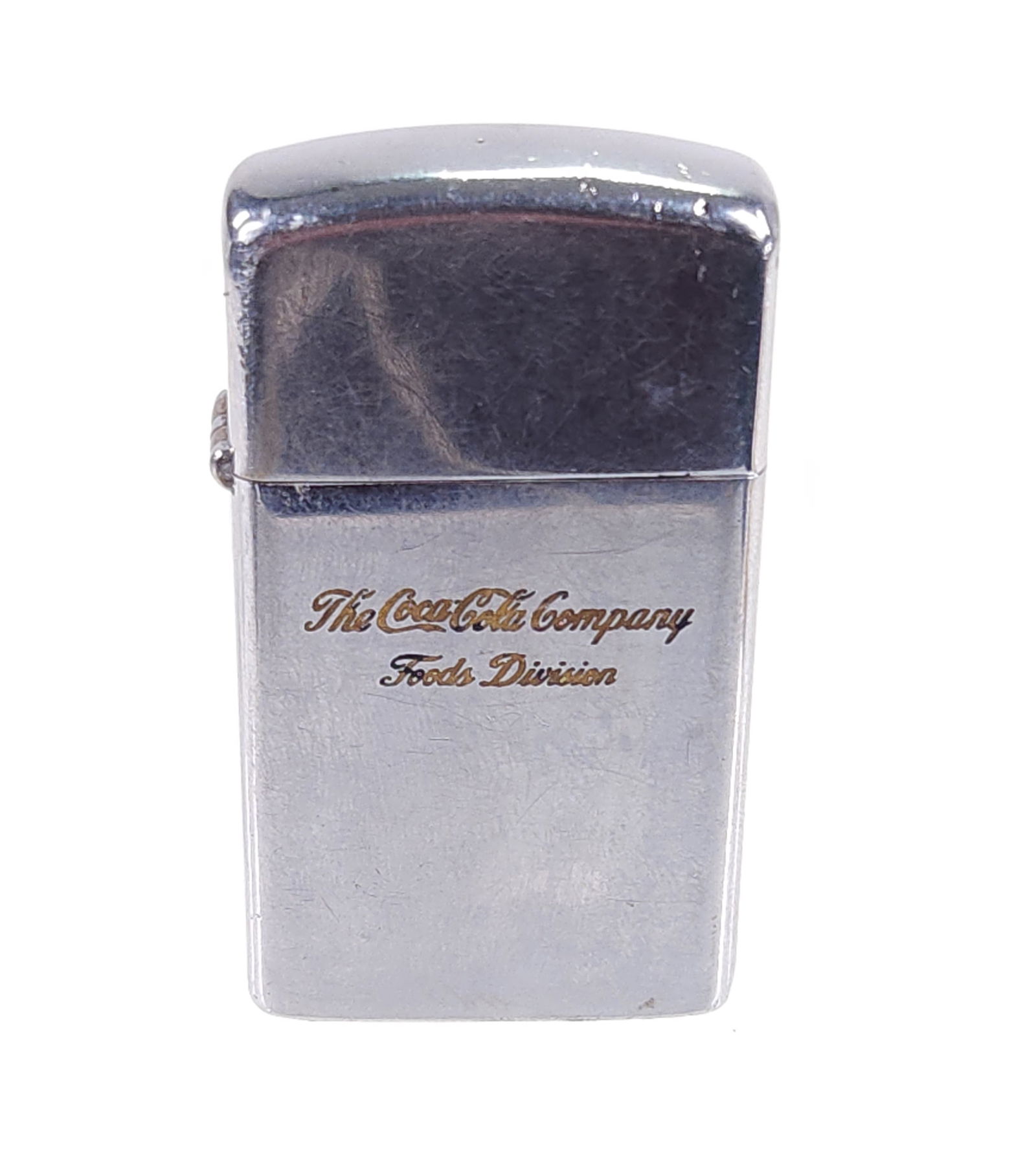 ZIPPO COCA COLA SLIM LIGHTER - MINUTE MAID, HI-C, SNOWCROP (1 of 5)