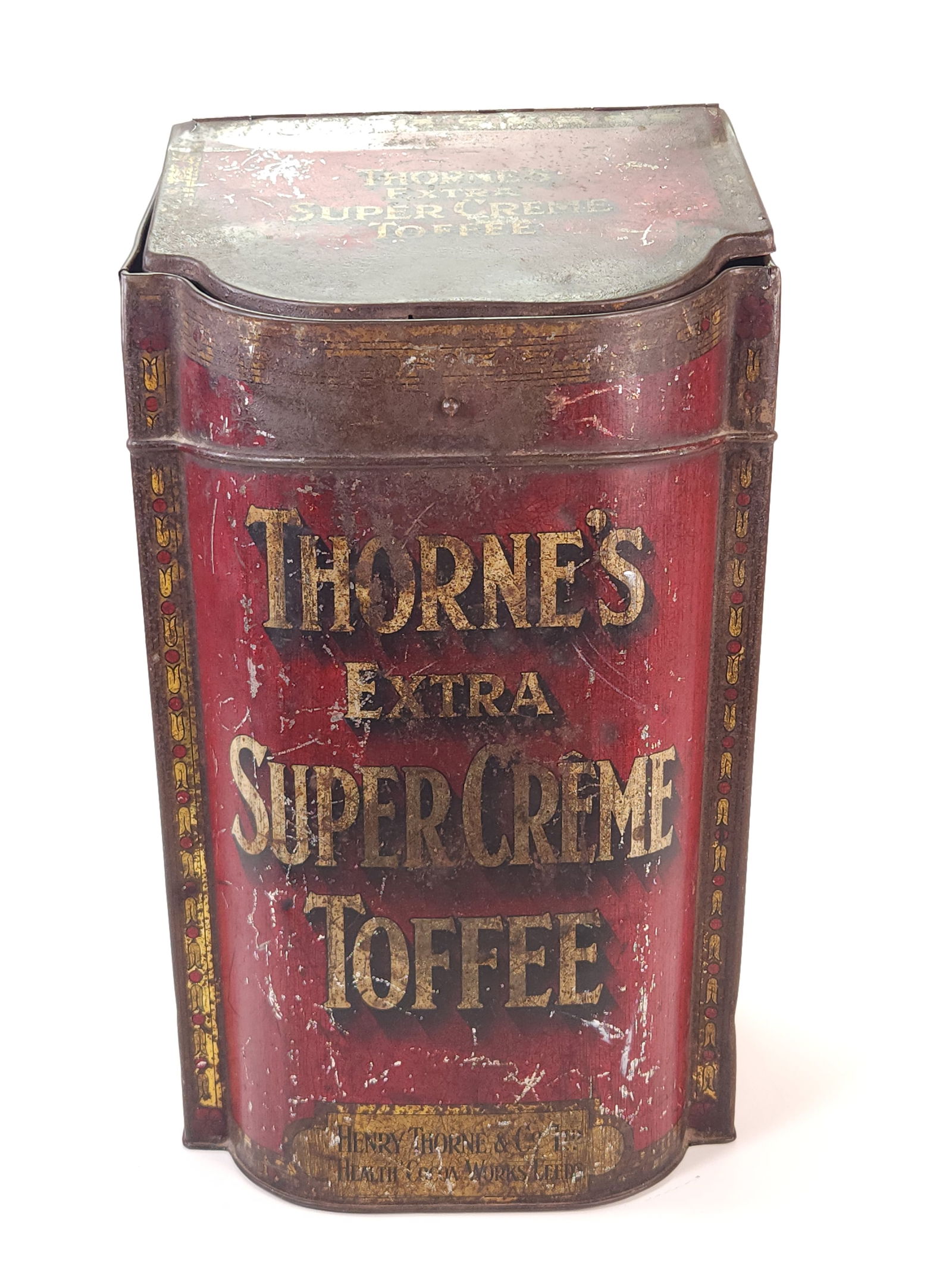 THORNE'S SUPER CREME TOFFEE STORE TIN (1 of 5)