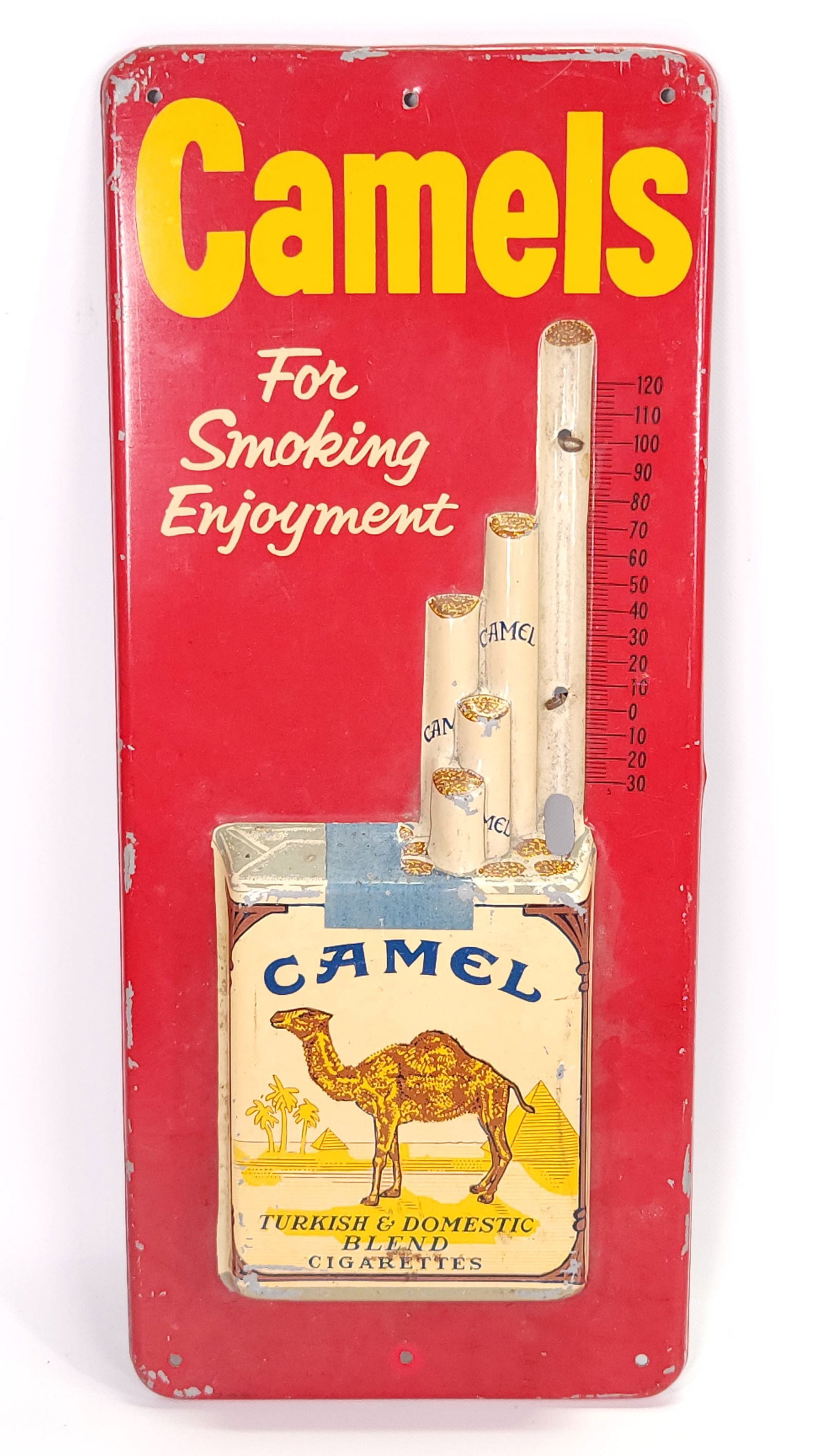 CAMEL CIGARETTES ADVERTISING THERMOMETER (1 of 4)