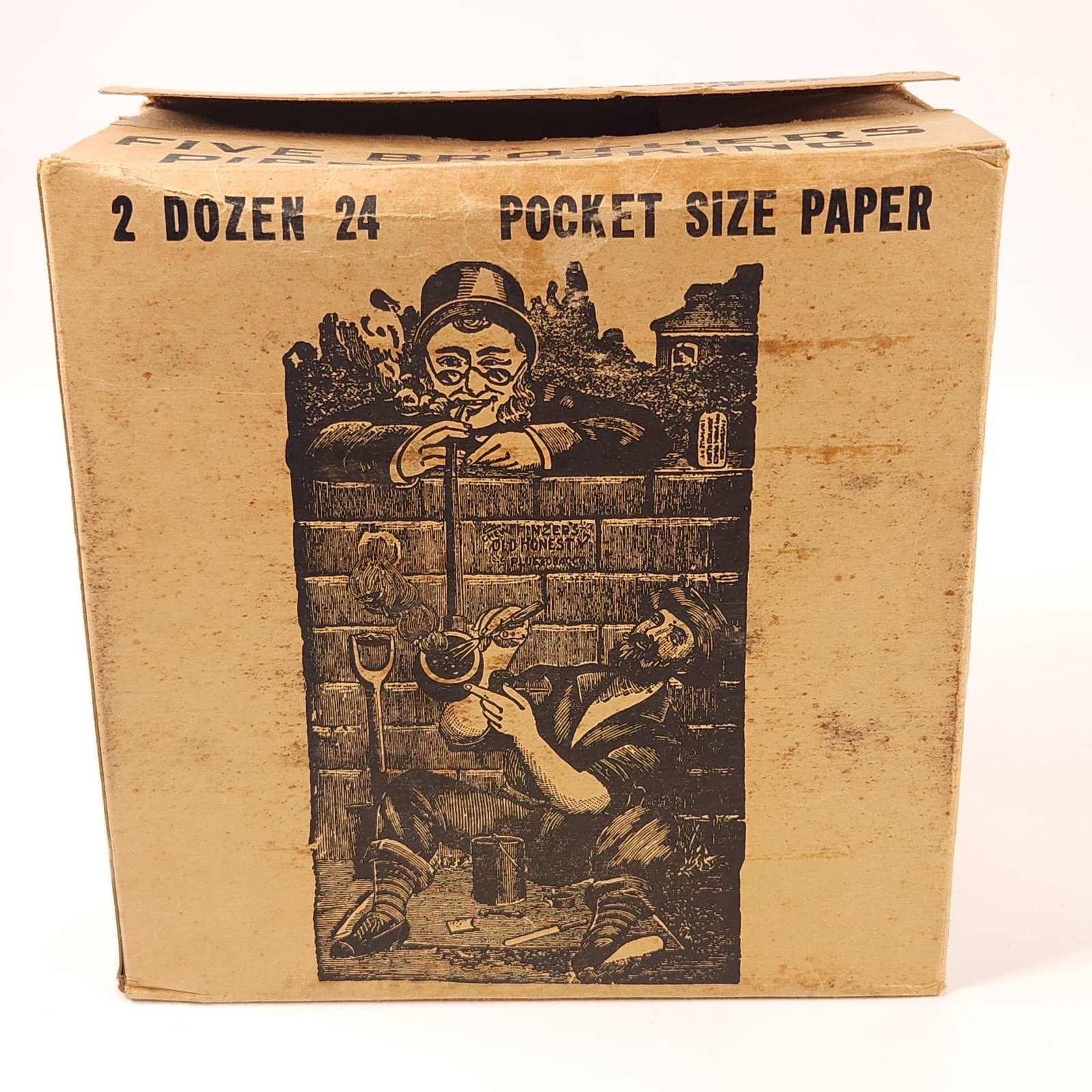 FIVE BROTHERS PIPE TOBACCO W/ ORIGINAL CASE (1 of 7)