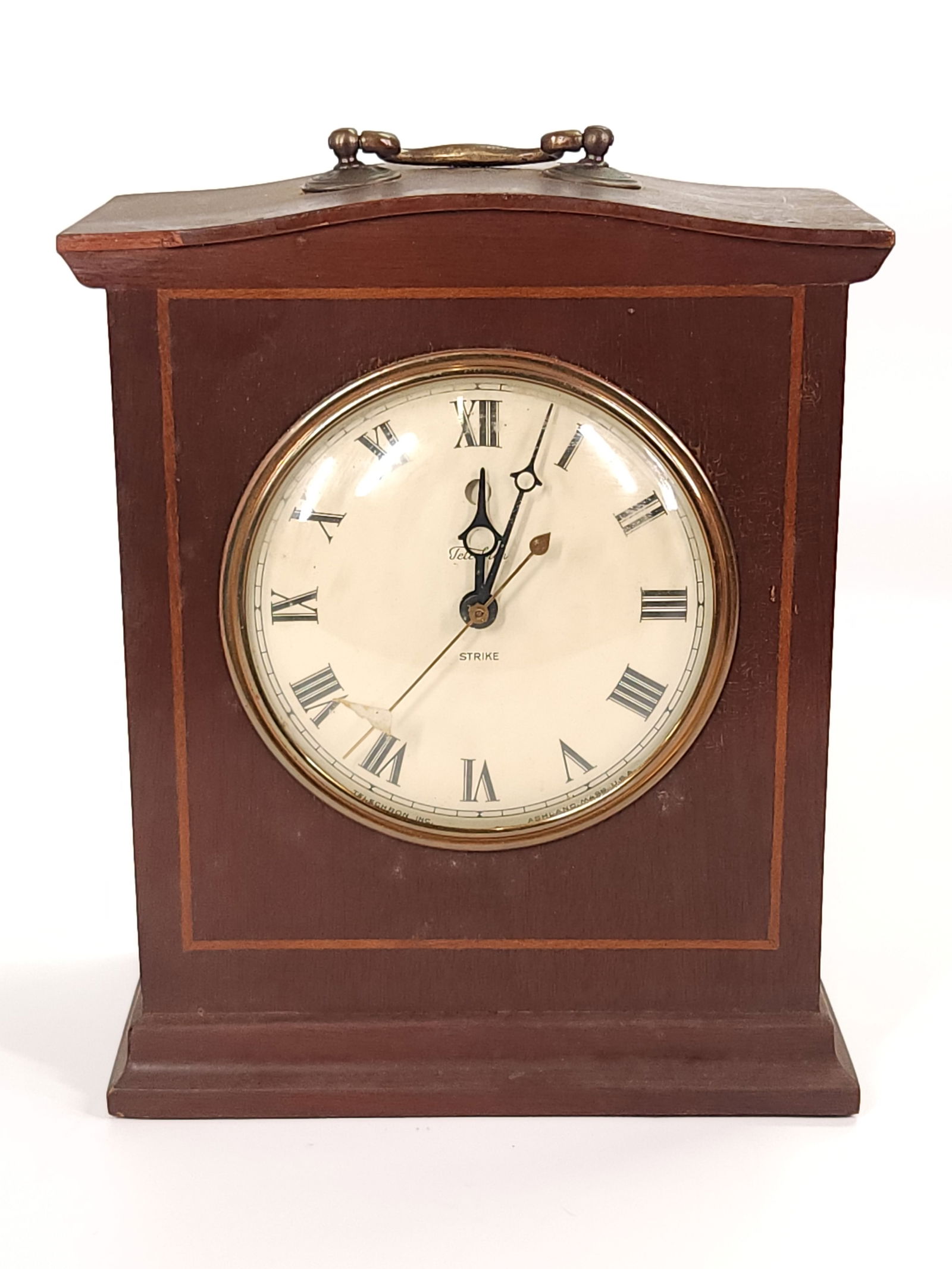 TELECHRON STRIKE ELECTRIC MANTEL CLOCK 6B15 (1 of 4)