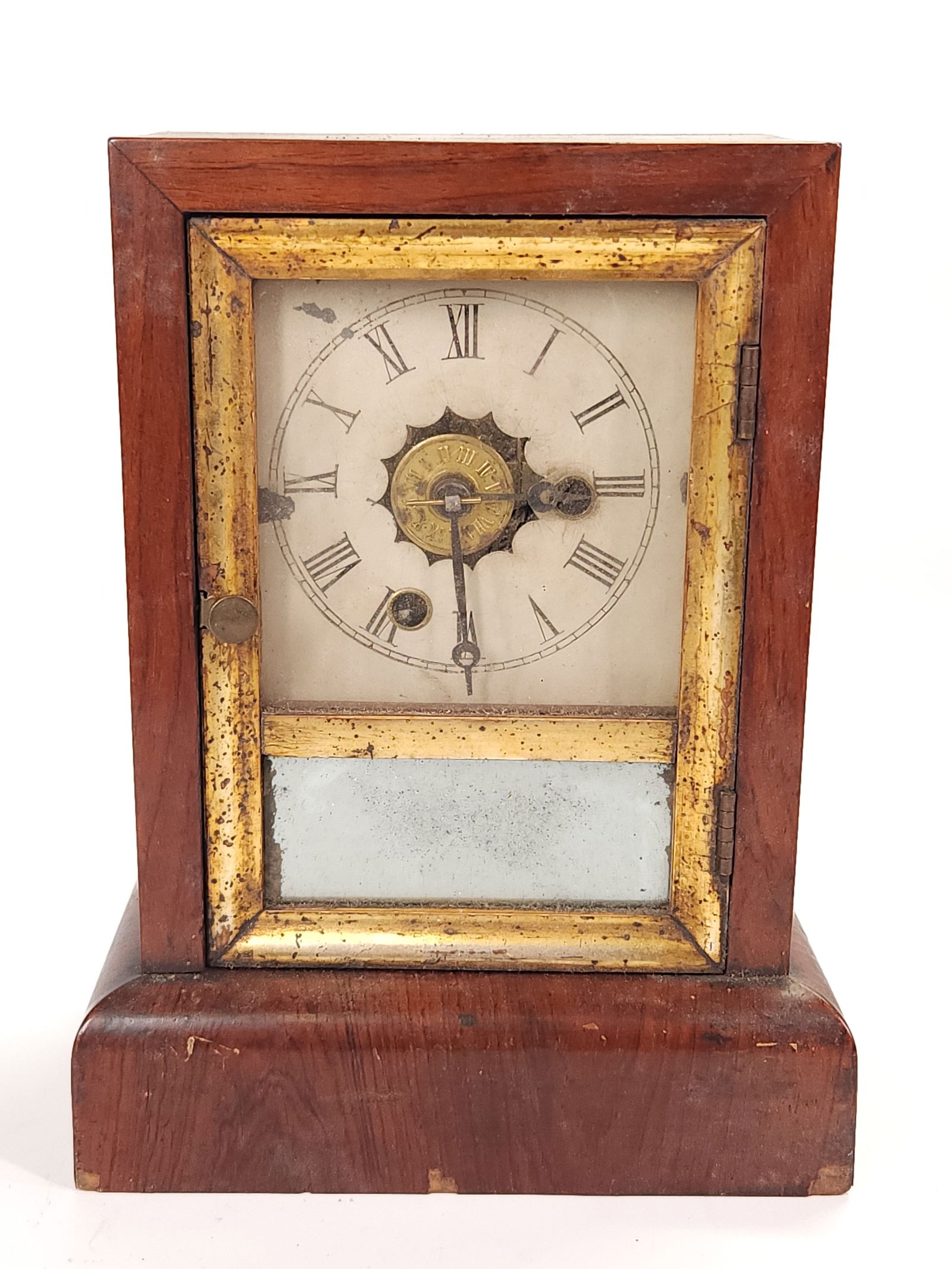 E.N. WELCH COTTAGE CLOCK PAPER LABEL BELL CHIME (1 of 5)