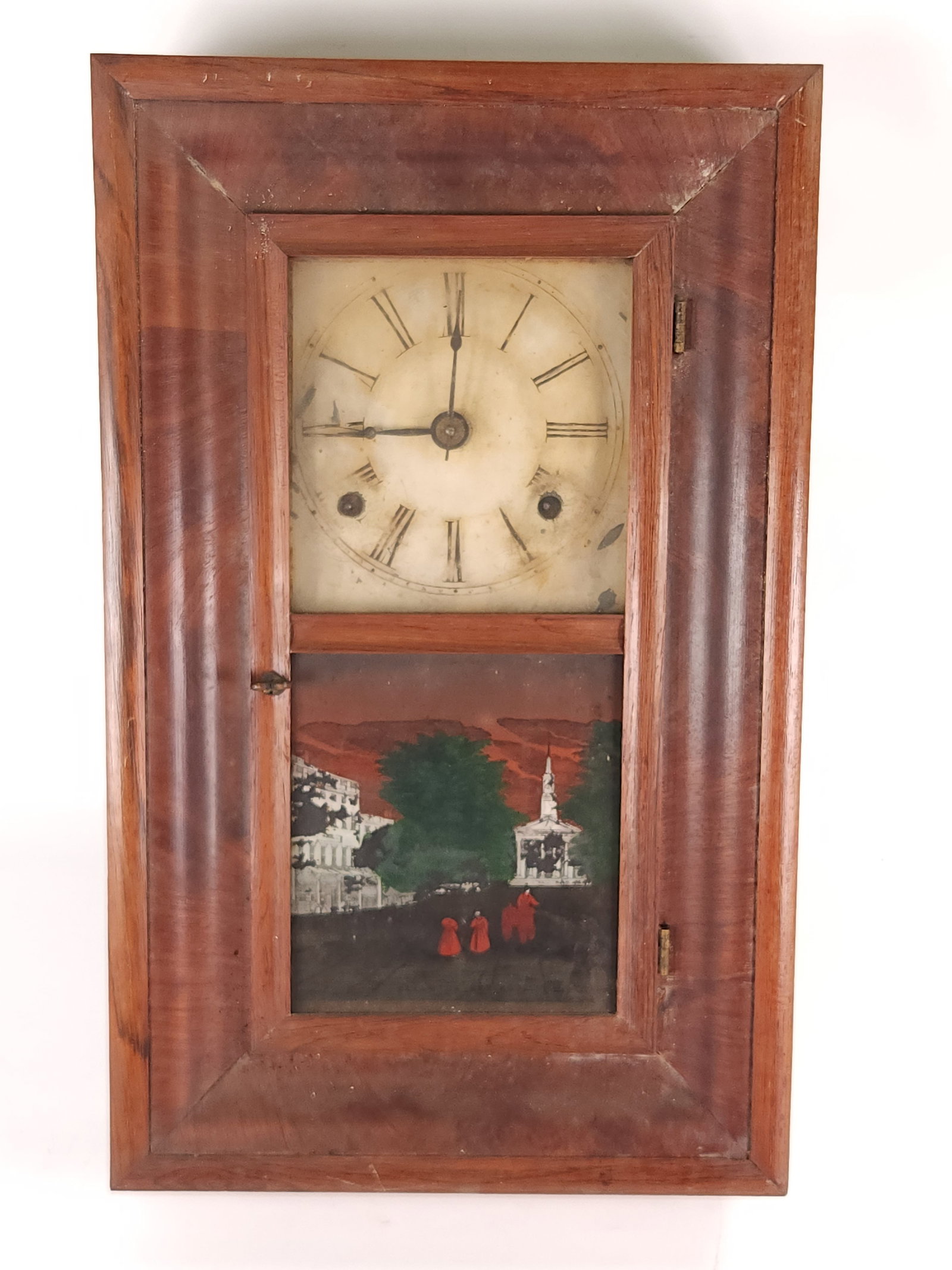 DANIEL PRATT & SONS OGEE CLOCK BALLSTON SPRINGS (1 of 7)