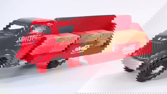 RESTORED SMITH MILLER SMITTY TOYS COCA COLA DELIVERY TRUCK