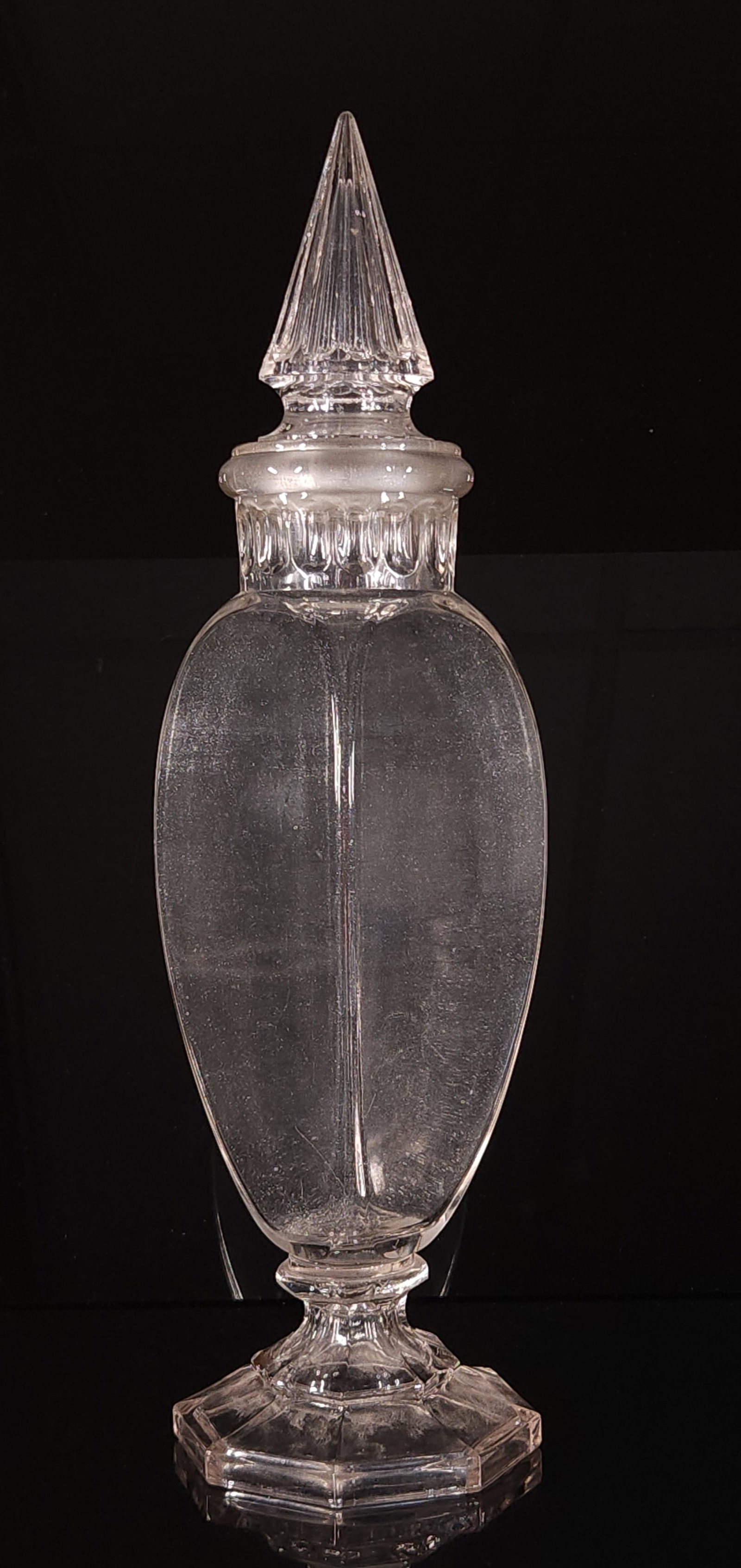 LARGE 15" ANTIQUE APOTHECARY JAR (1 of 3)