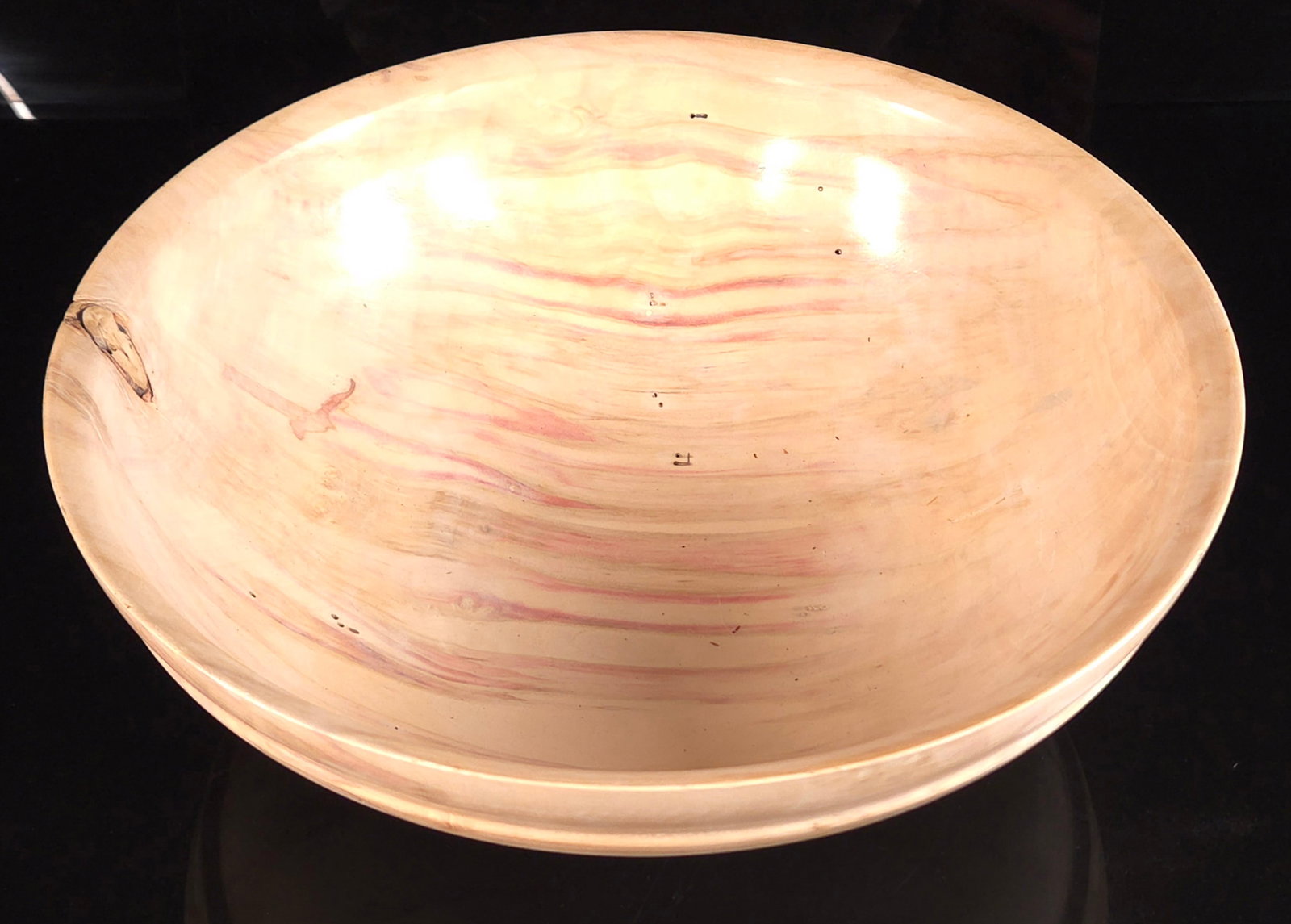 PATRICK McBRIDE BOX ELDER WOOD TURNED BOWL (1 of 3)