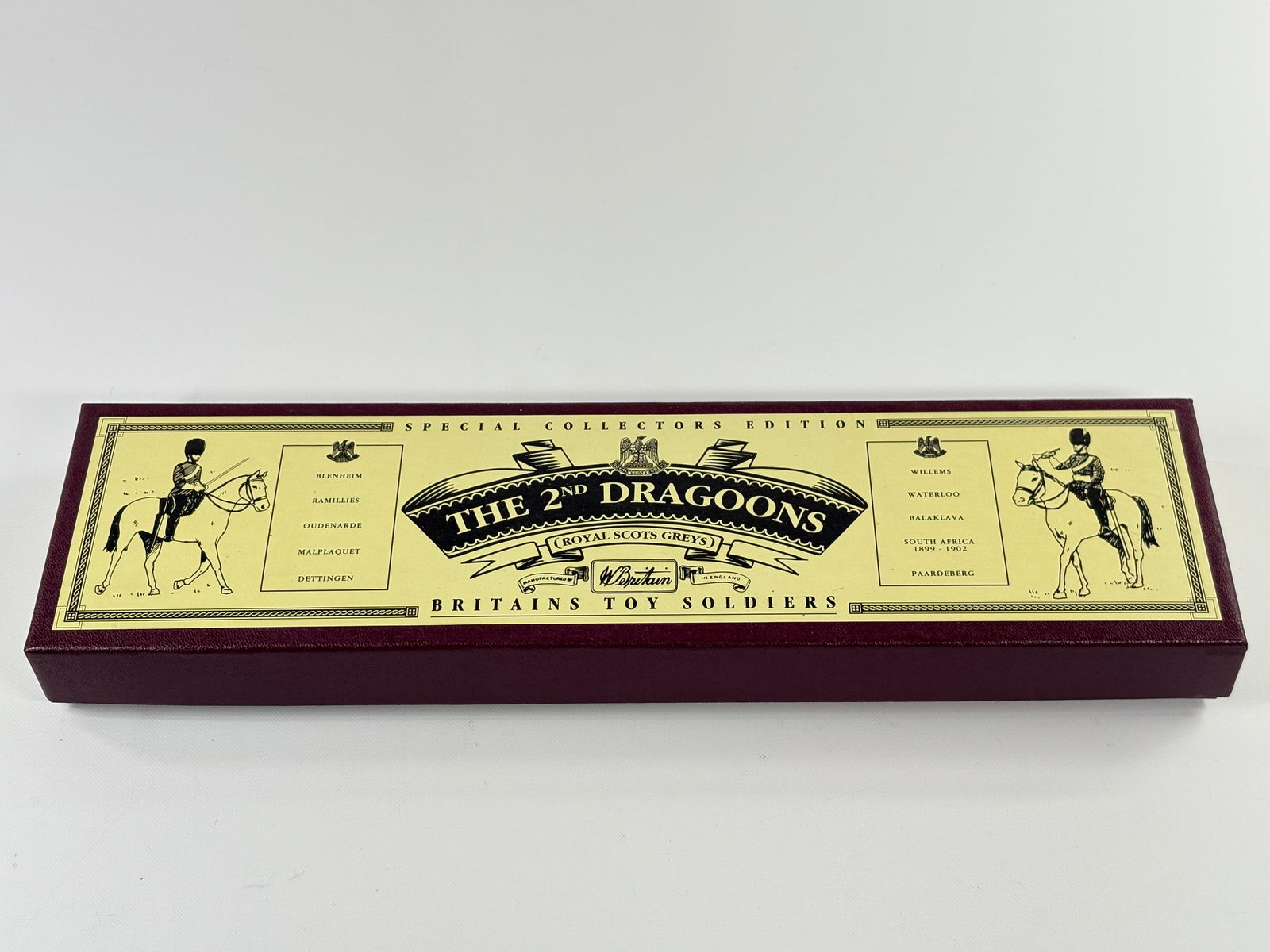 W. BRITAIN THE 2ND DRAGOONS ROYAL SCOTS GREYS (1 of 4)