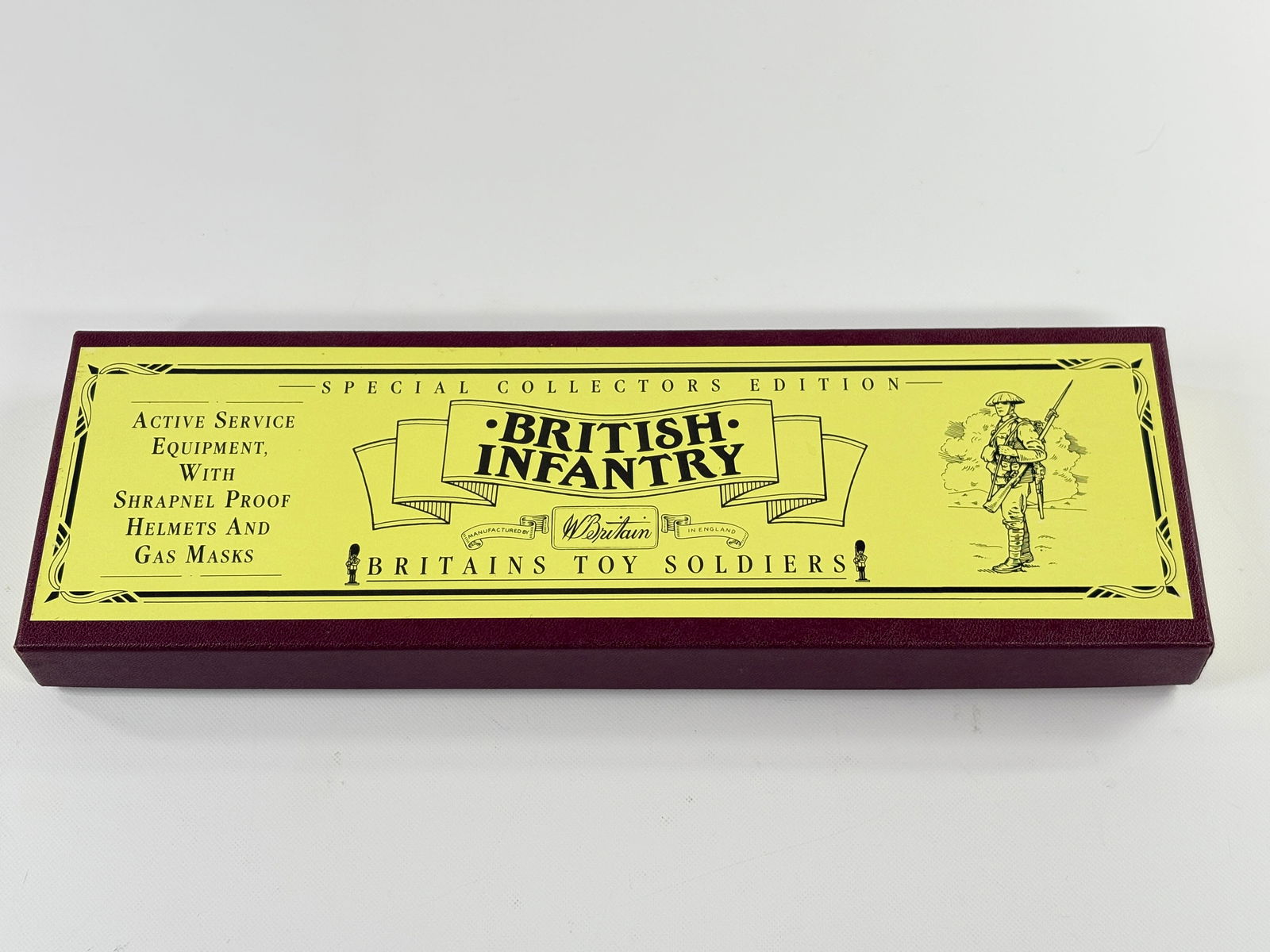 W. BRITAIN BRITISH INFANTRY SET (1 of 4)