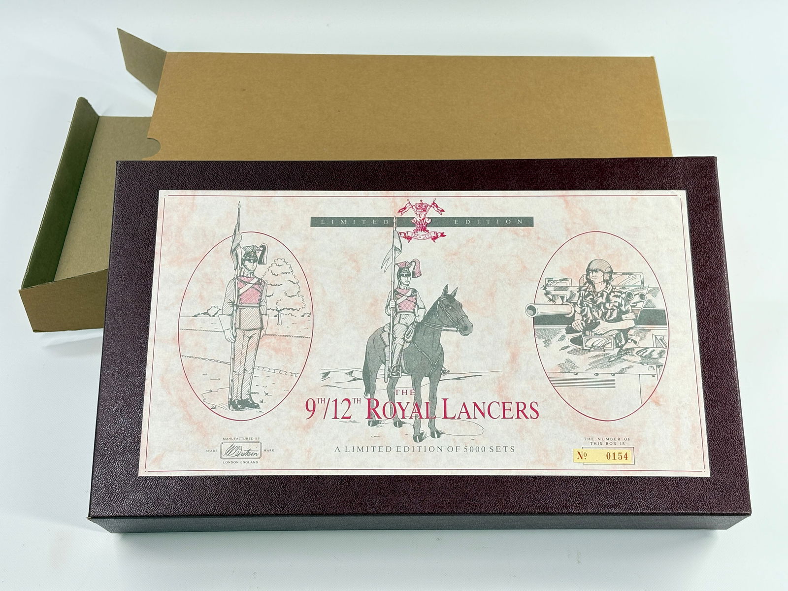 W. BRITAIN 9TH / 12TH THE ROYAL LANCERS SET (1 of 6)