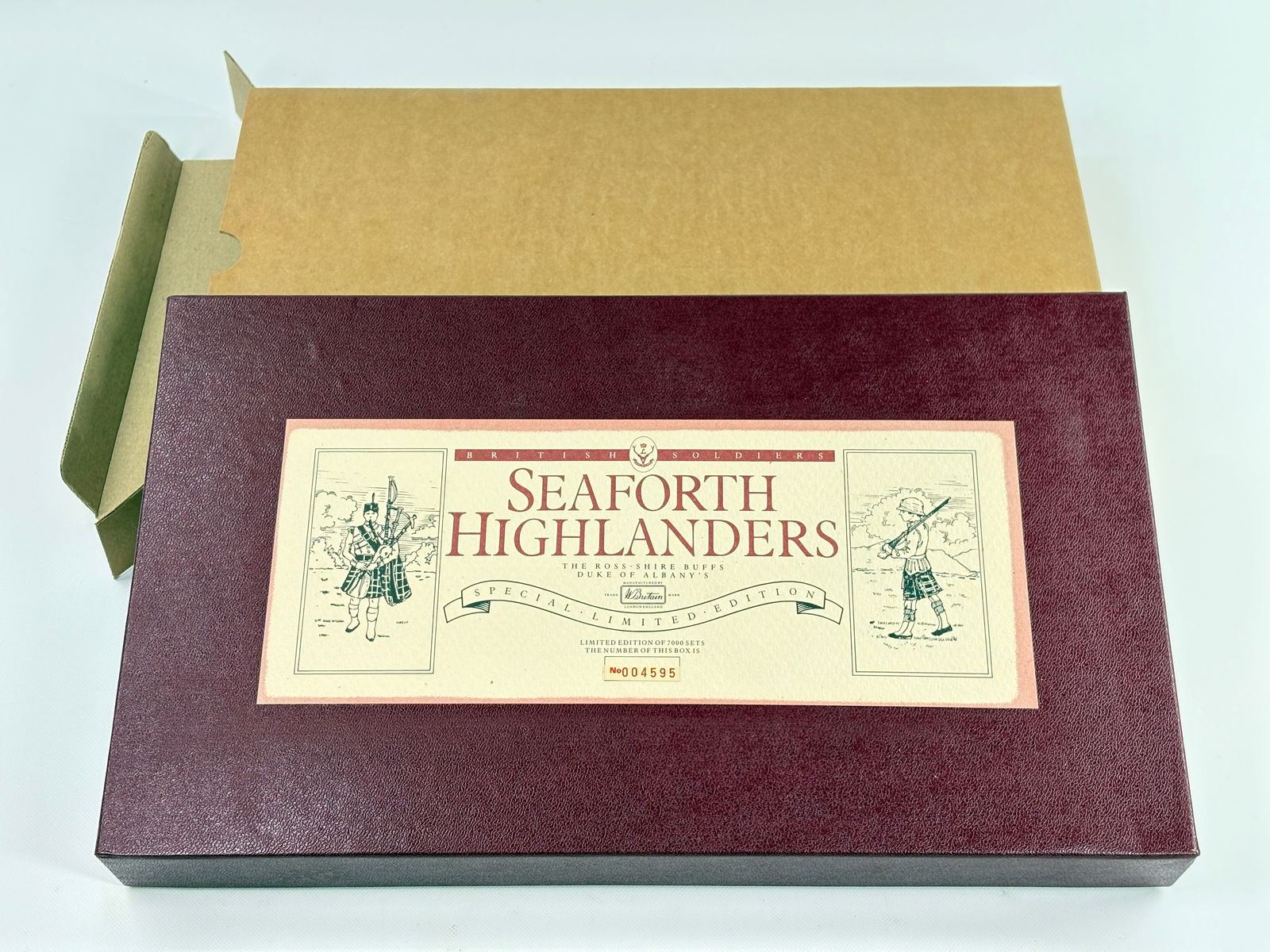W. BRITAIN SEAFORTH HIGHLANDERS NO. 004595 (1 of 6)