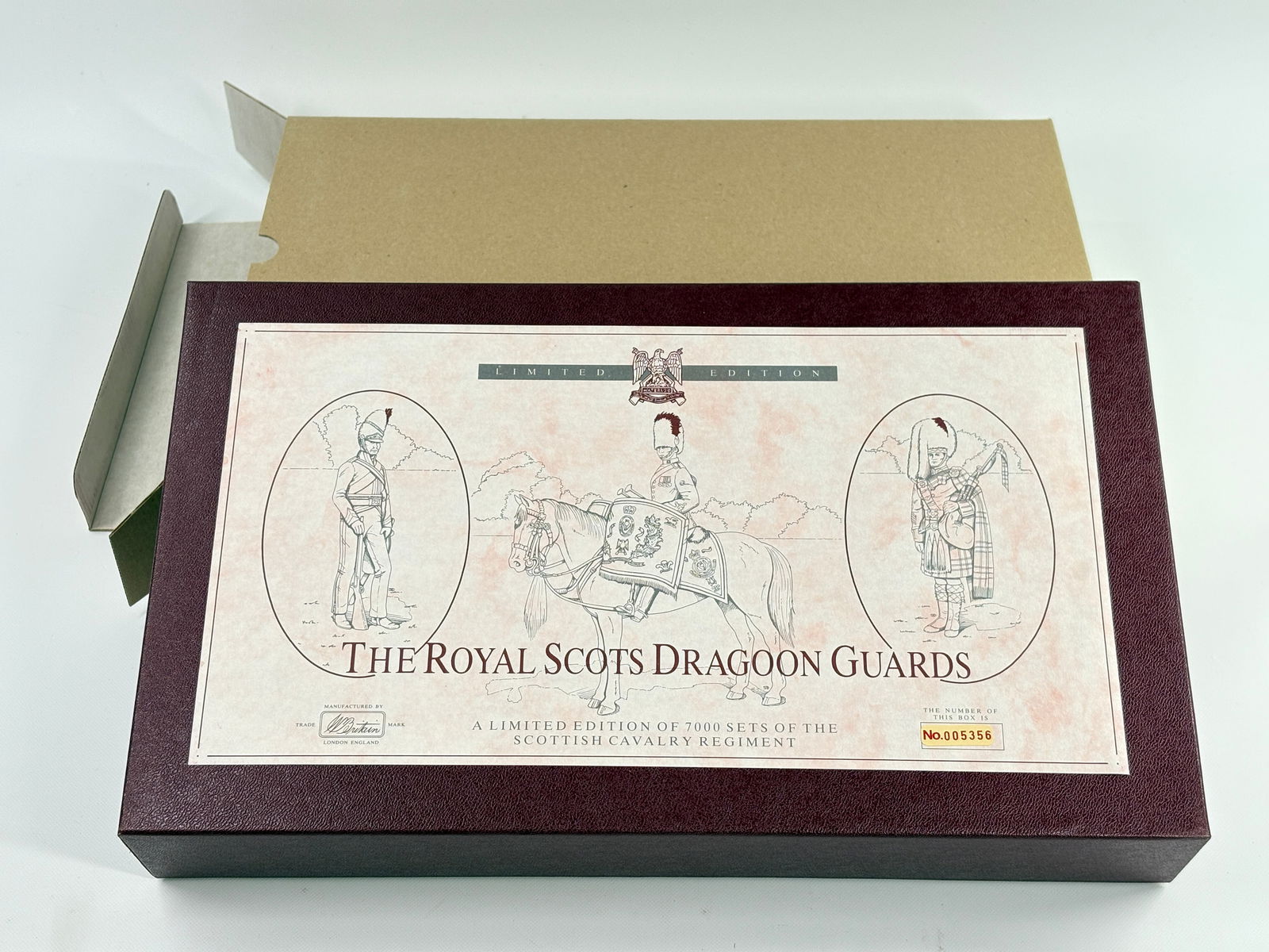 W. BRITAIN THE ROYAL SCOTS DRAGOON GUARDS (1 of 6)