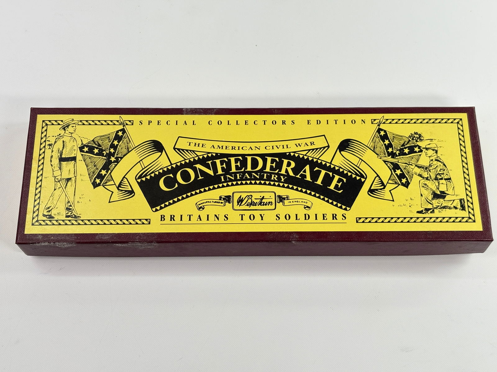 W. BRITAIN CIVIL WAR CONFEDERATE INFANTRY SET (1 of 4)