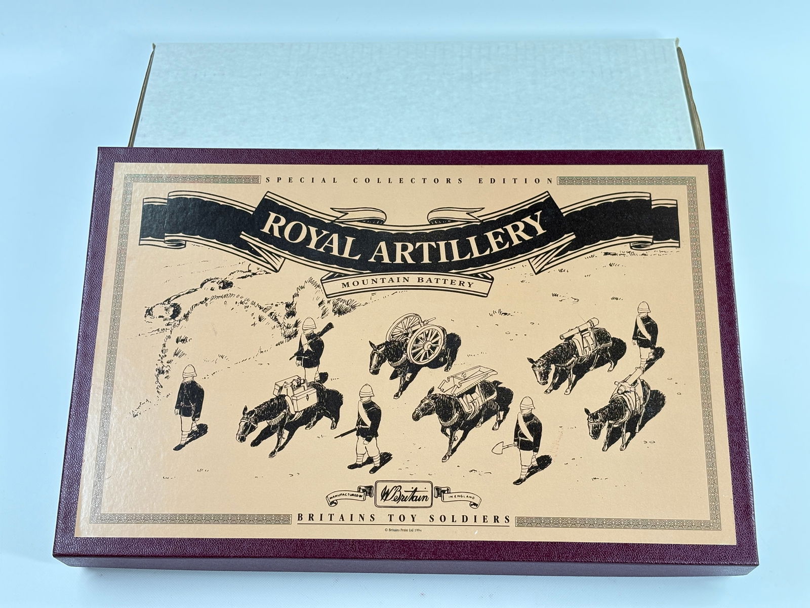 W. BRITAIN ROYAL ARTILLERY MOUNTAIN BATTERY (1 of 7)