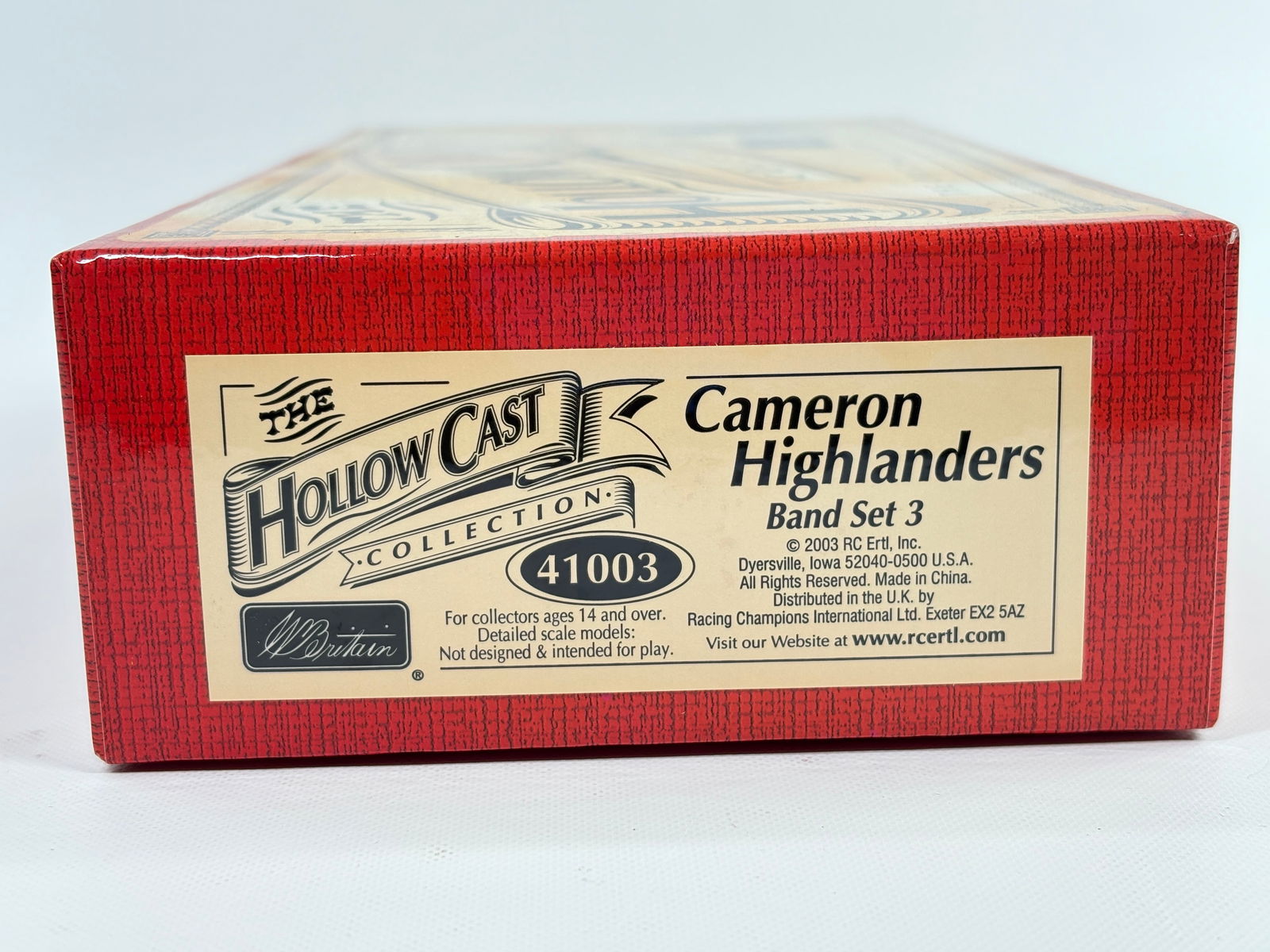 W. BRITAIN 41003 CAMERON HIGHLANDERS BAND SET 3 (1 of 5)