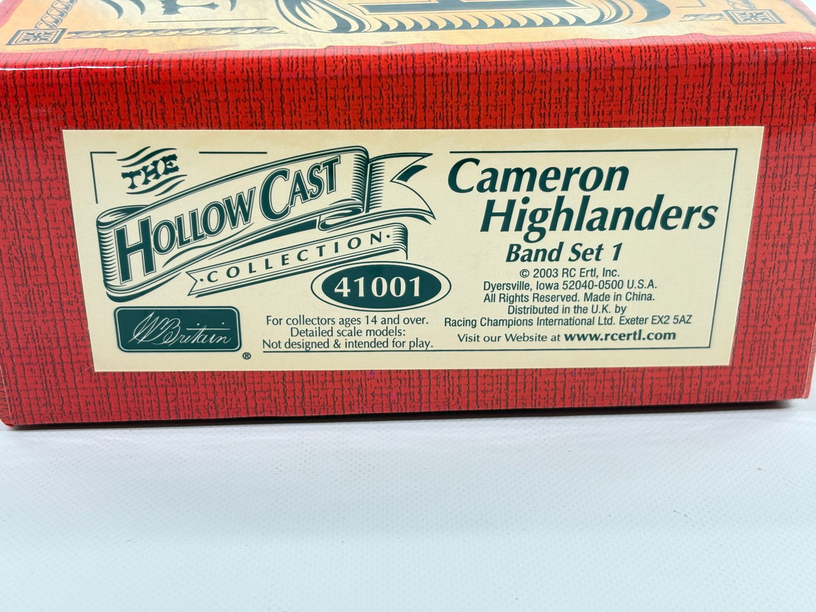 W. BRITAIN 41001 CAMERON HIGHLANDERS BAND SET 1 (1 of 5)