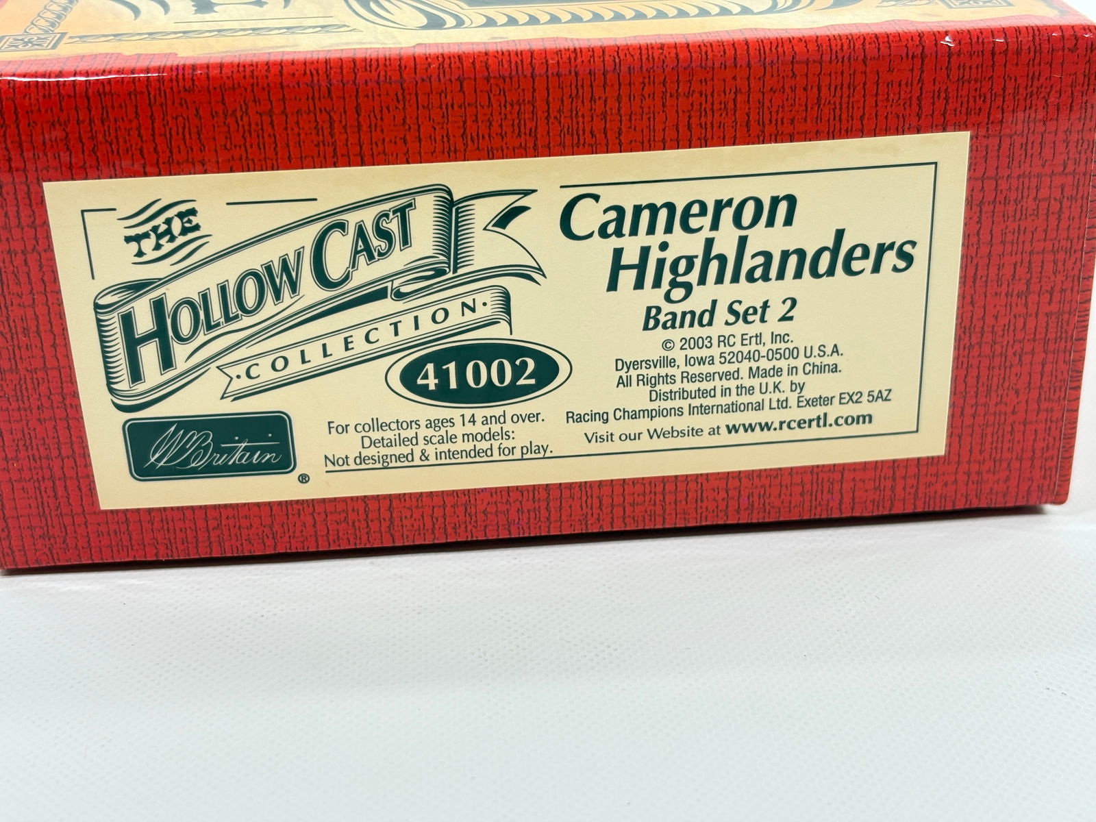 W. BRITAIN 41002 CAMERON HIGHLANDERS BAND SET 2 (1 of 5)