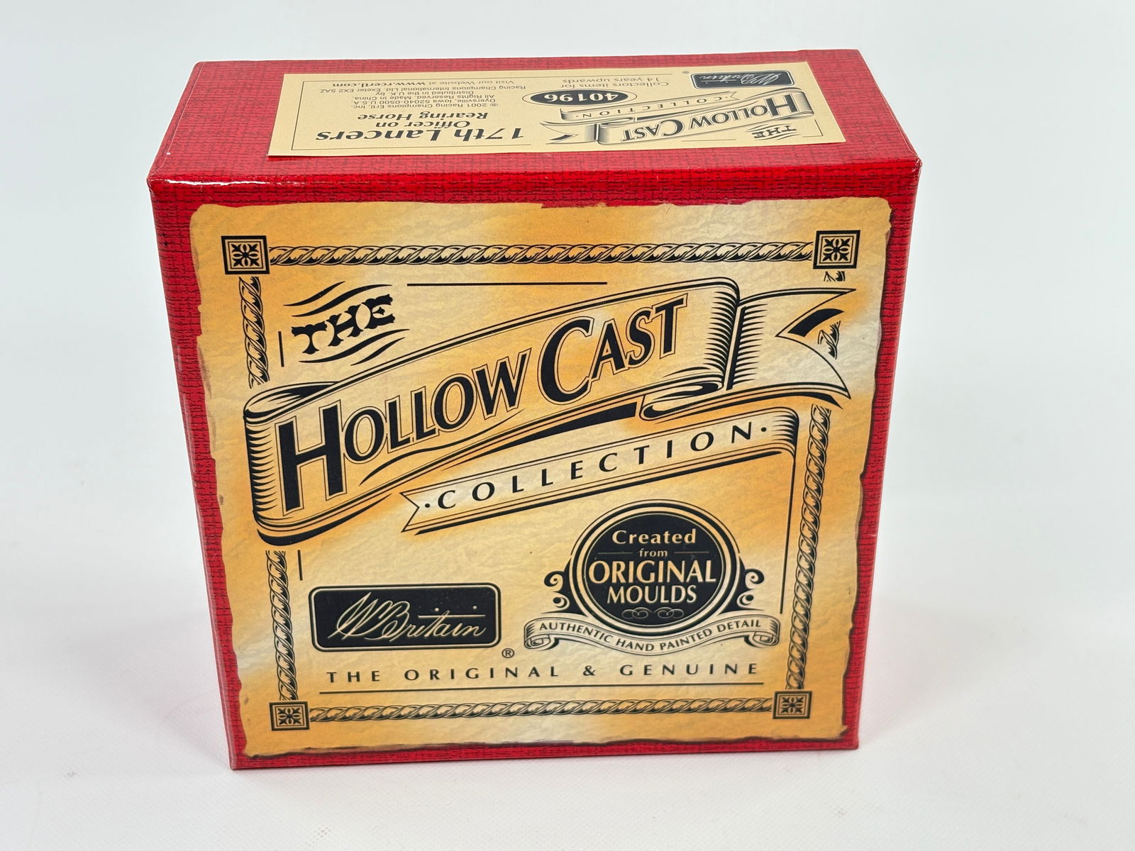 W. BRITAIN 40196 17TH LANCERS OFFICER REARING HORSE (1 of 4)