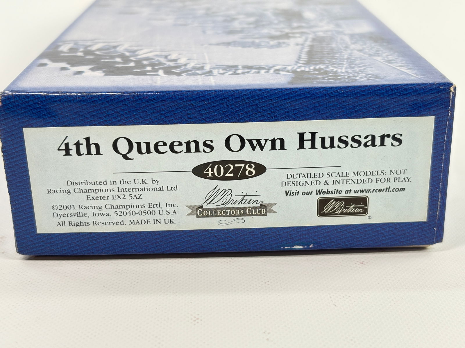 W. BRITAIN CC 40278 4TH QUEEN'S OWN HUSSARS (1 of 5)