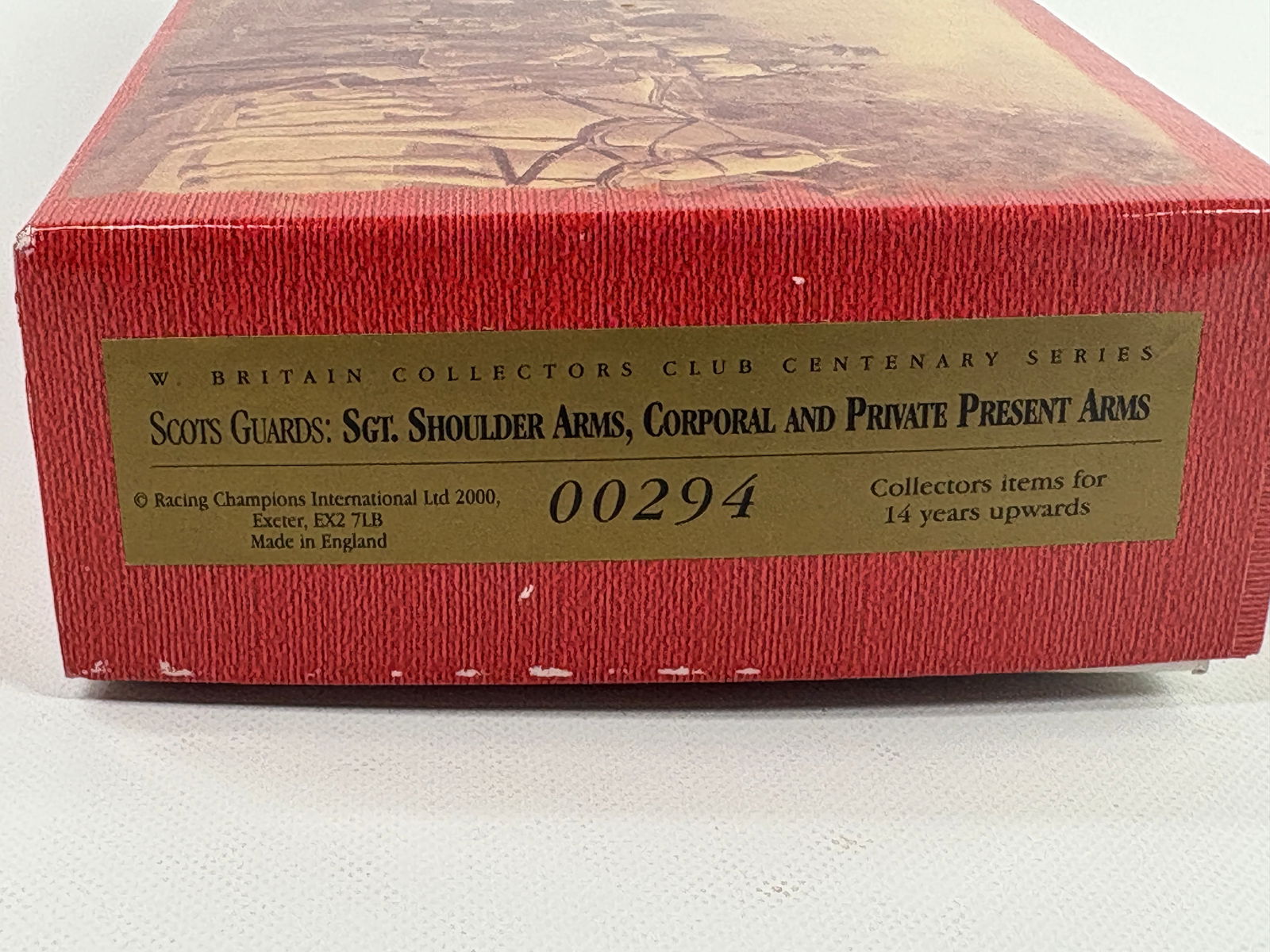 W. BRITAIN 00294 SCOTS GUARDS, SGT, CORPORAL, PRIVATE (1 of 3)