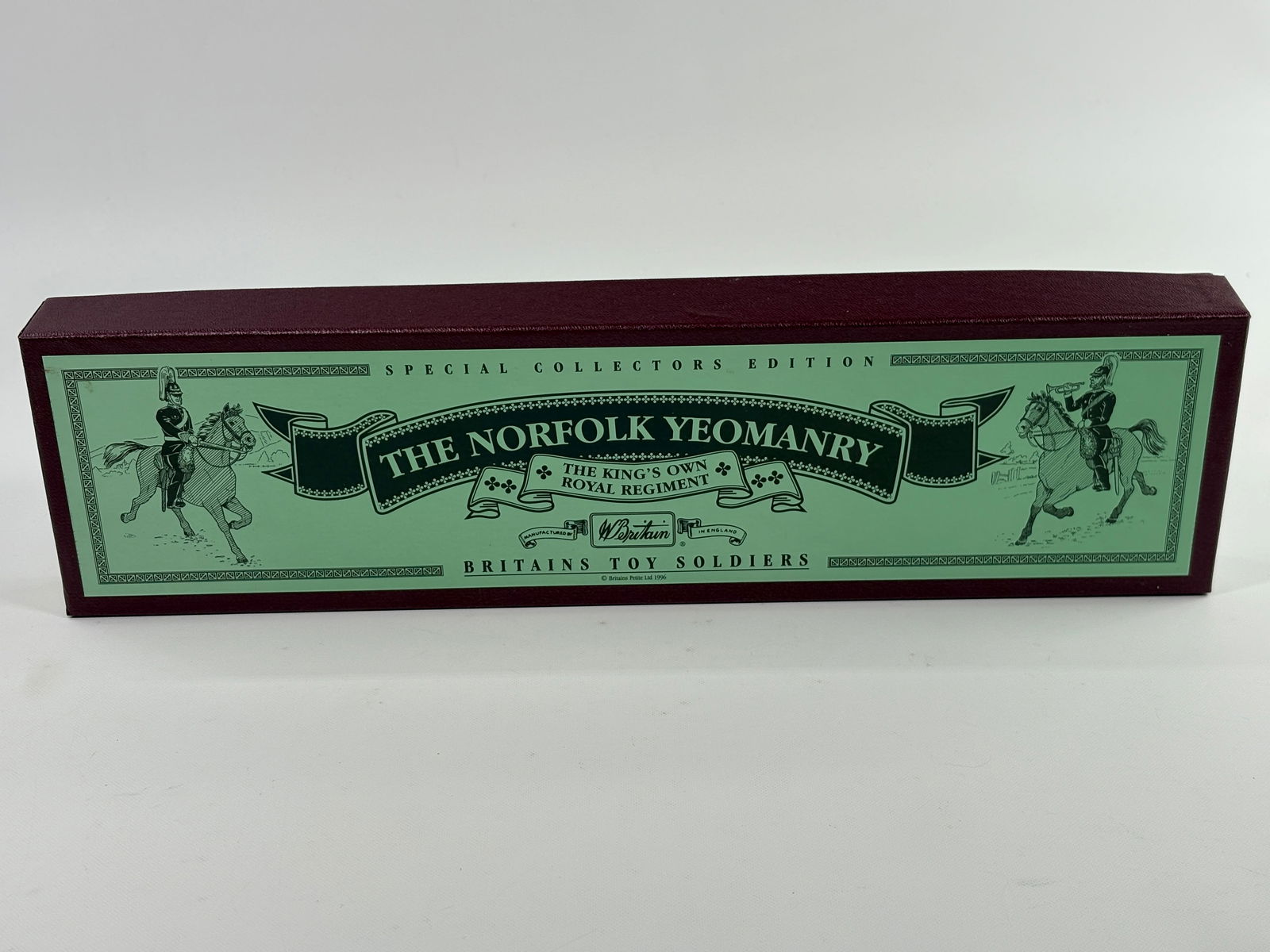 W. BRITAIN THE NORFOLK YEOMANRY KING'S OWN ROYAL REGT. (1 of 5)