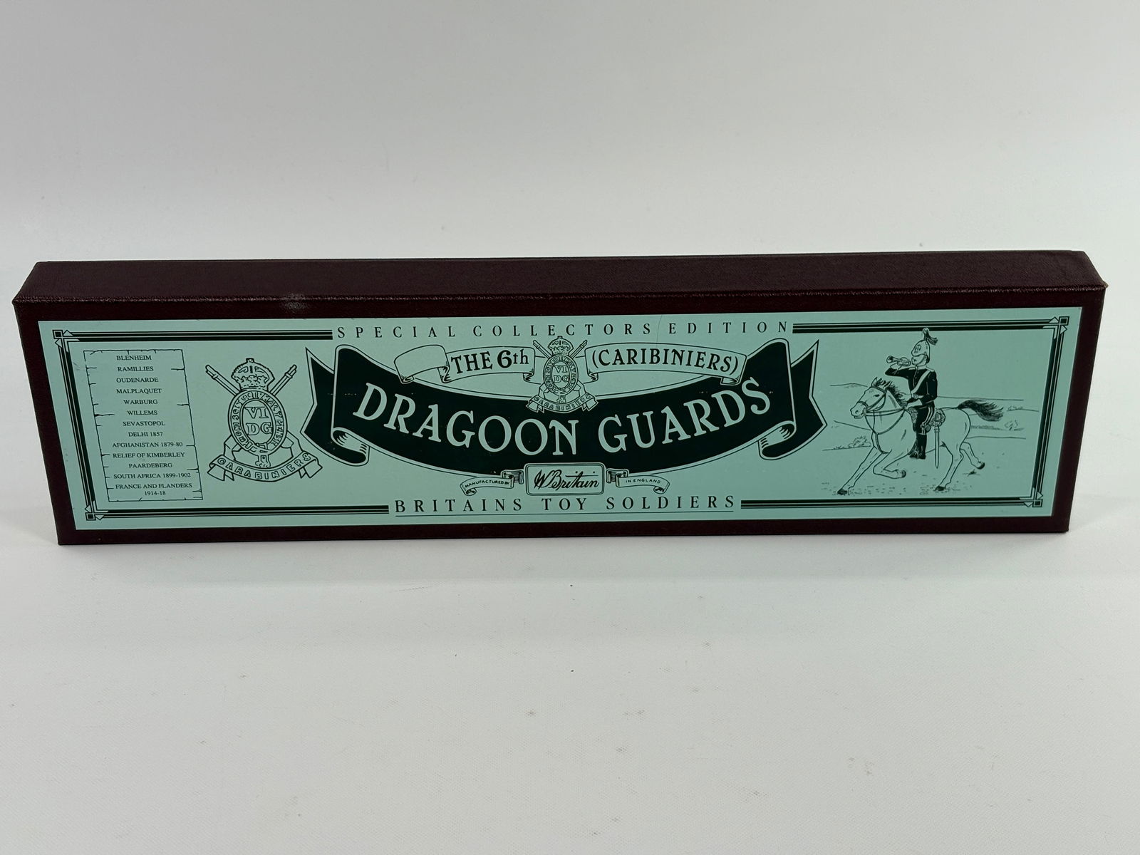 W. BRITAIN 6TH CARIBINIERS DRAGOON GUARDS SET (1 of 5)
