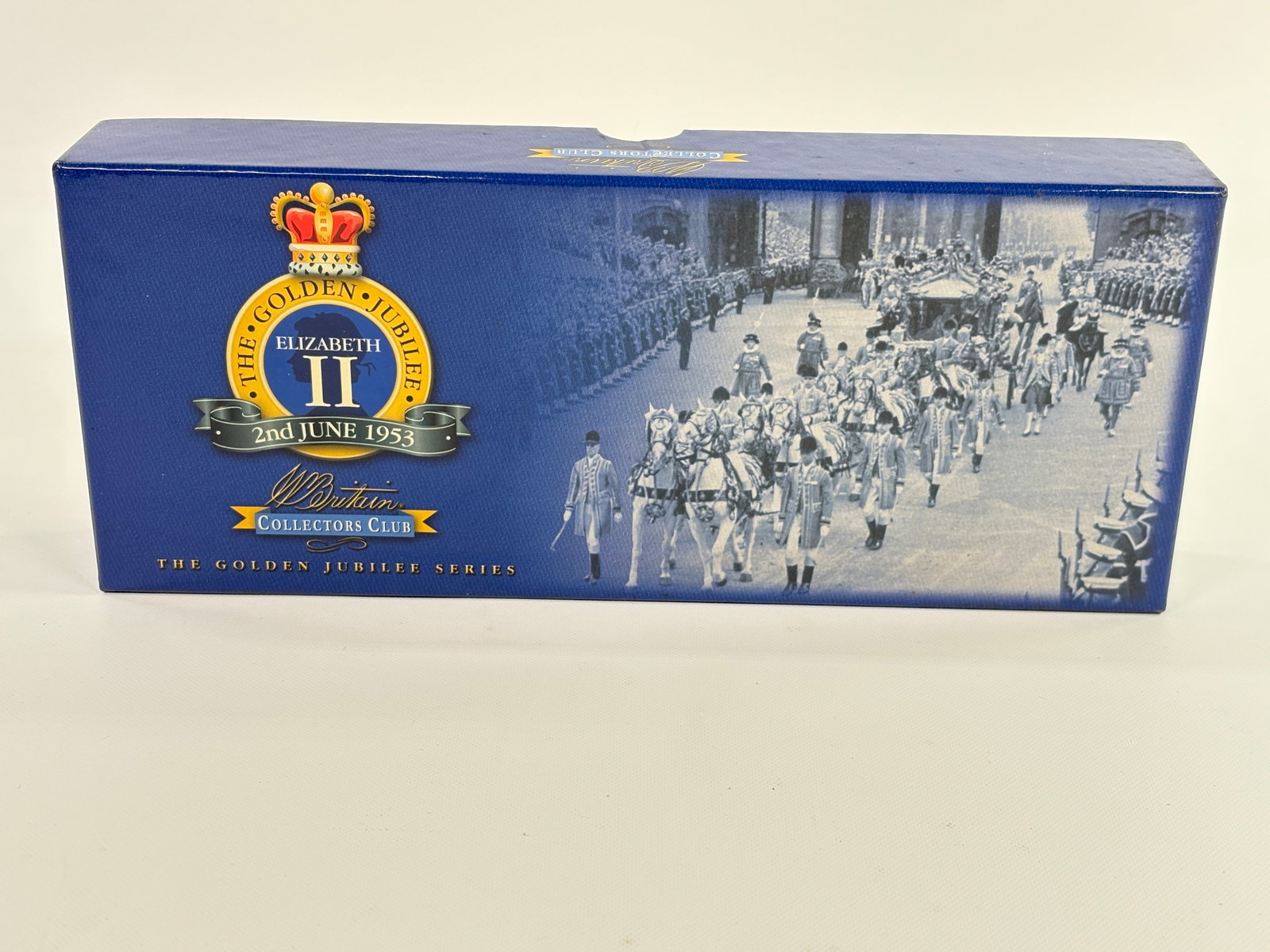 W. BRITAIN CC 40325 ROYAL SCOTS FUSILIERS BAND SET 1: REMAINS IN VERY GOOD CONDITION WITH BOX. BOX SHOWING ONLY SOME STORAGE WEAR.