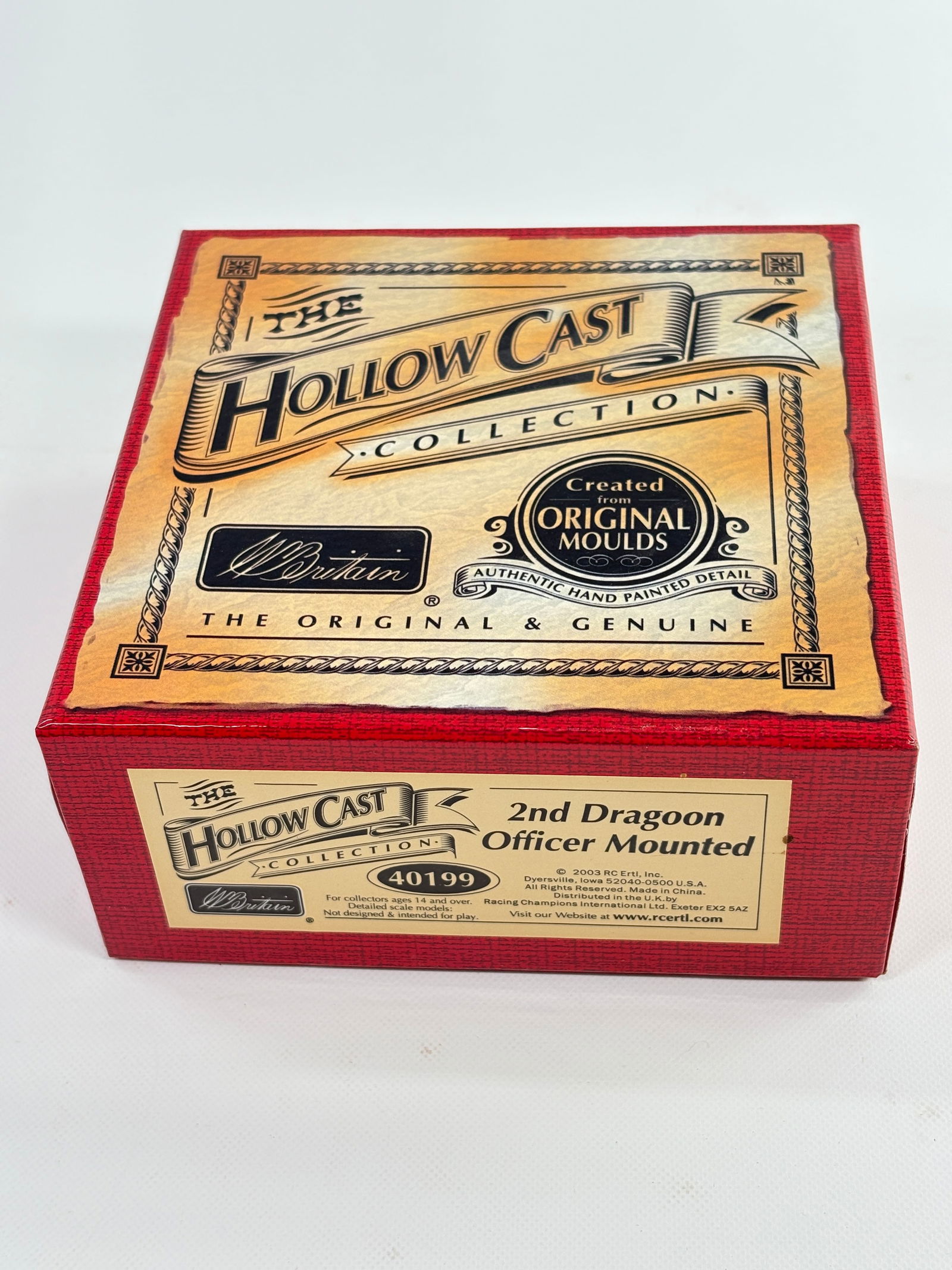 W. BRITAIN 40199 2ND DRAGOON OFFICER MOUNTED (1 of 4)