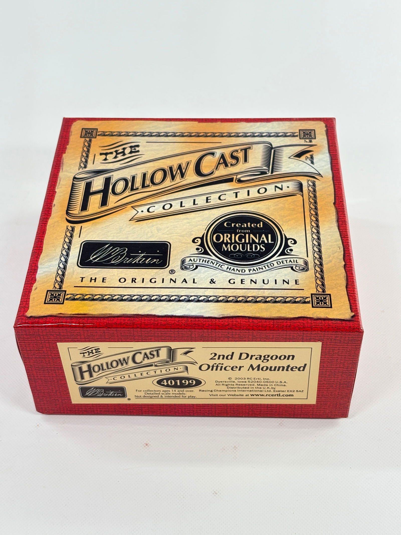 W. BRITAIN 40199 2ND DRAGOON OFFICER MOUNTED (1 of 4)