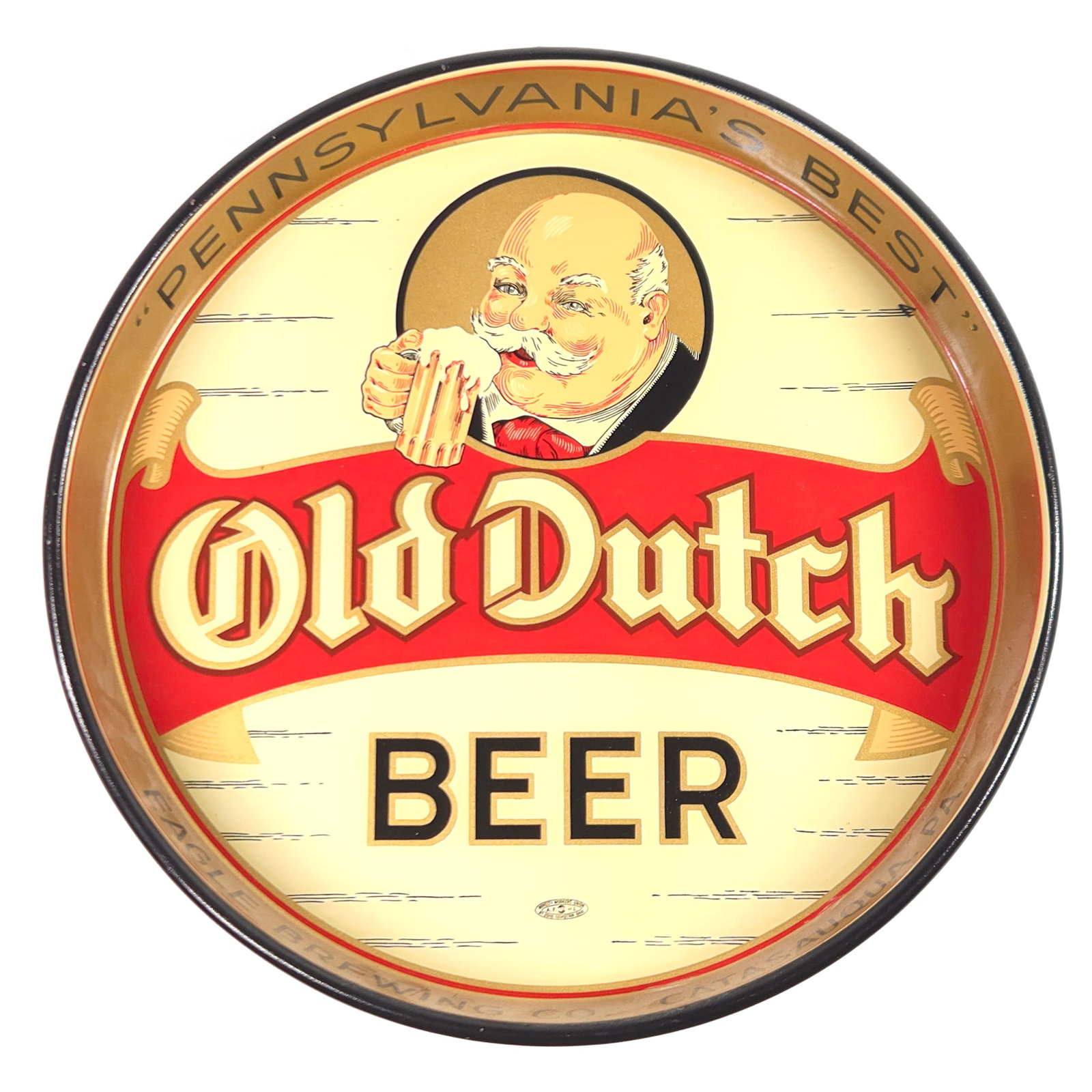 EAGLE BREWING CO. OLD DUTCH BEER TRAY (1 of 5)