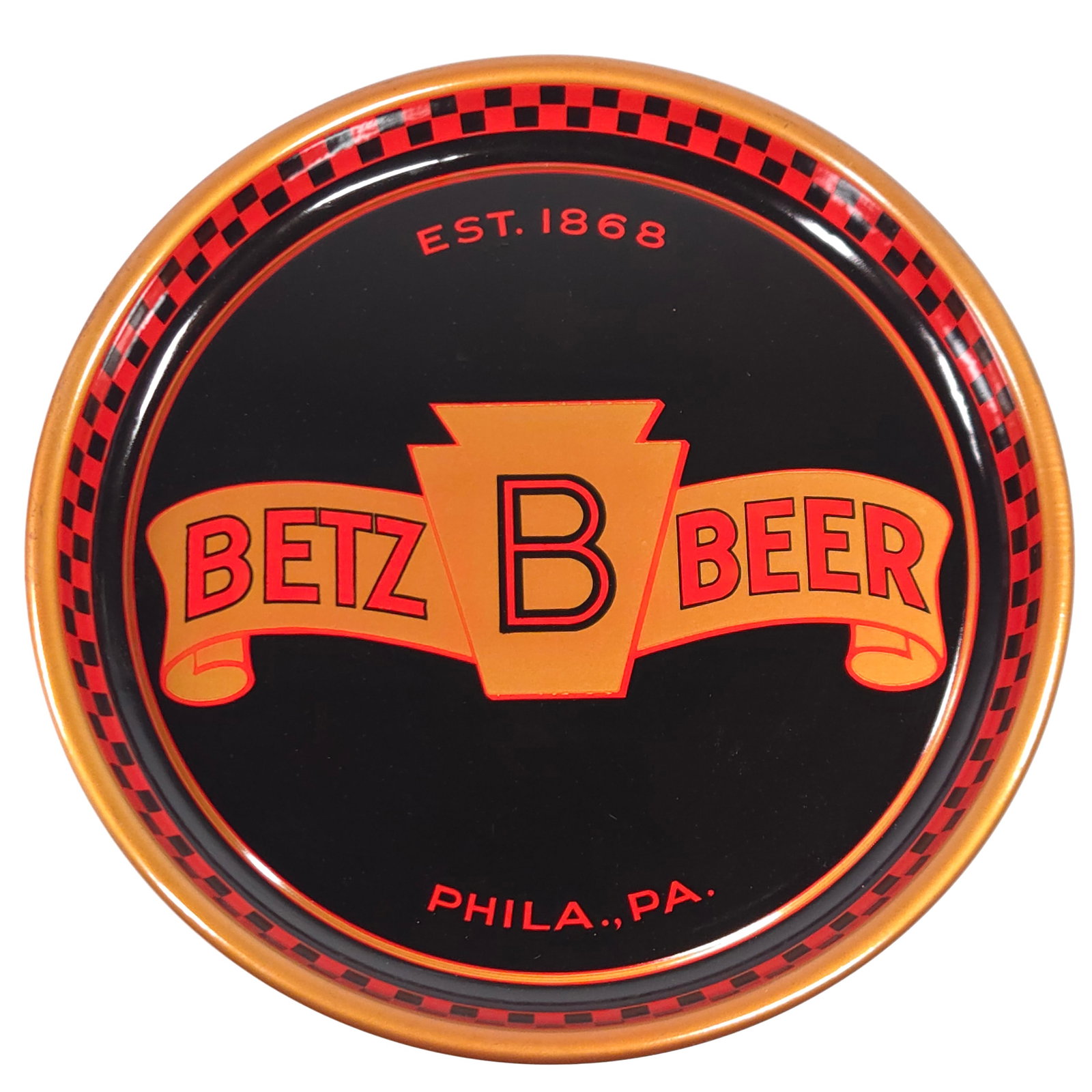 BETZ BEER PHILADELPHIA PA ADVERTISING TRAY (1 of 5)