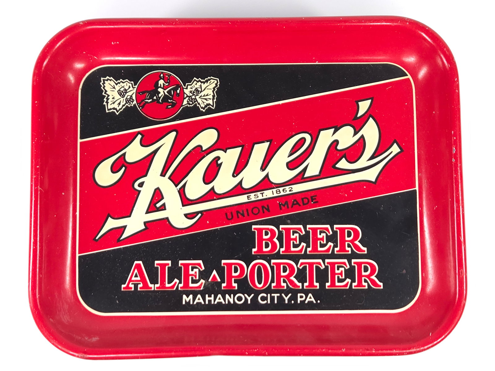 KAIER'S BEER ALE PORTER TRAY MAHANOY CITY PA (1 of 4)