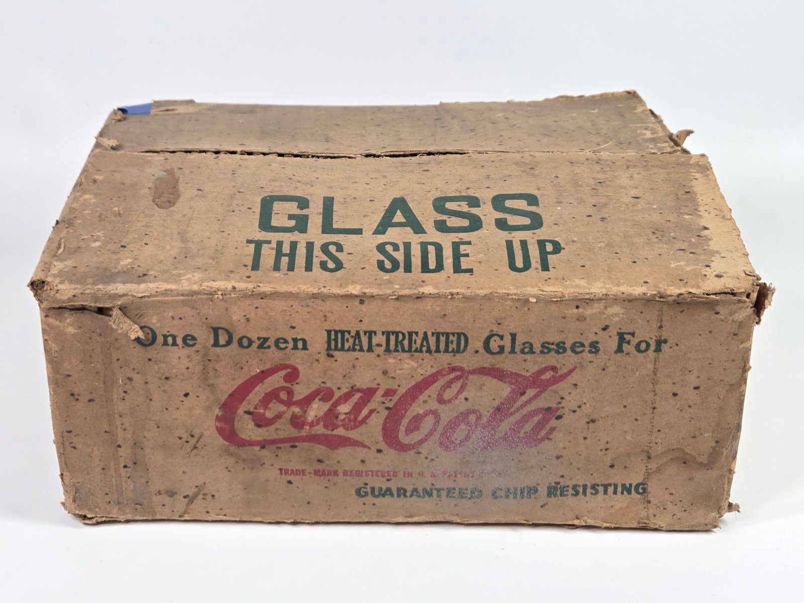 ONE DOZEN COCA COLA GLASSES W/ CASE (1 of 4)