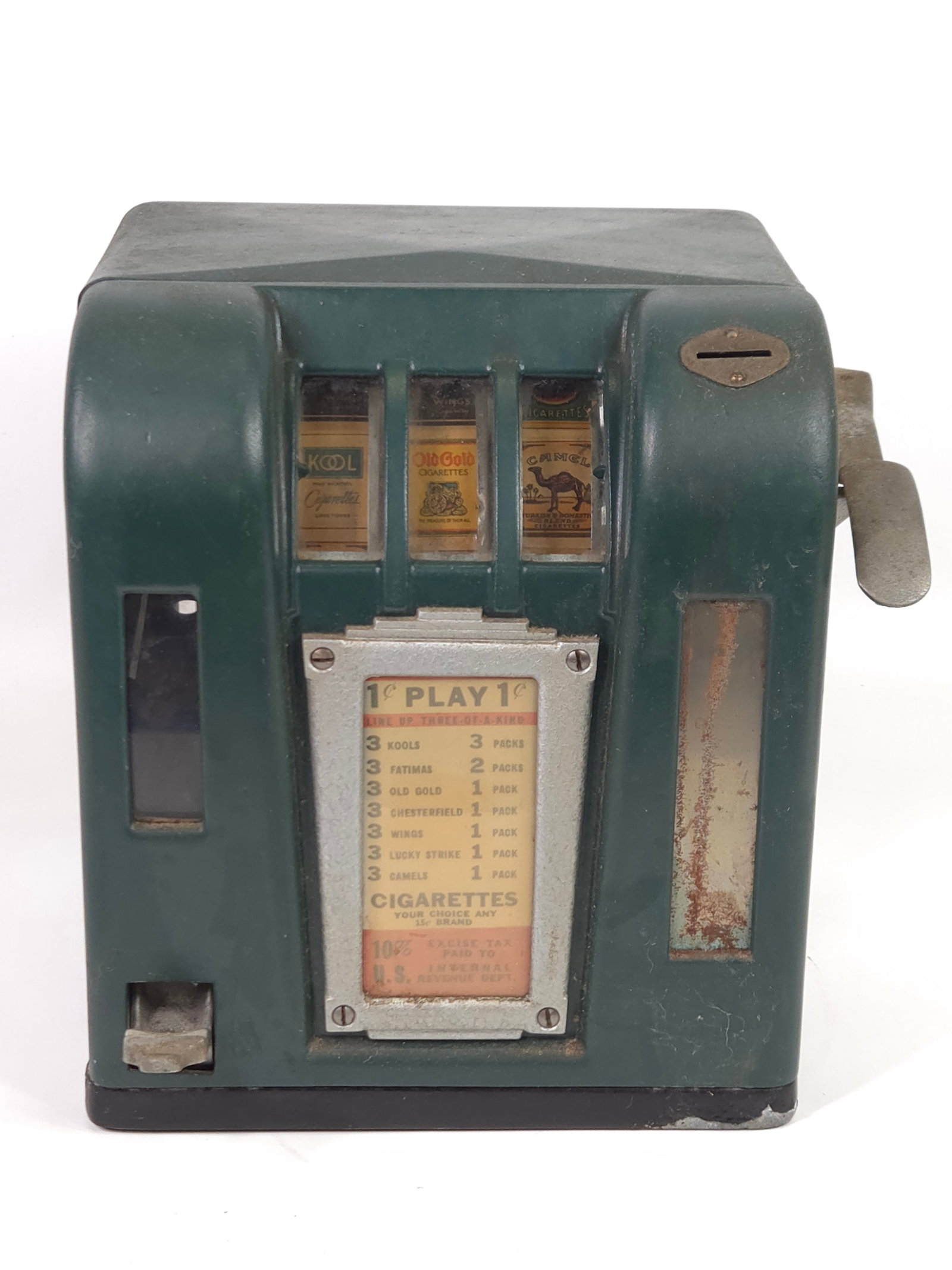 THREE OF A KIND COIN OP GUM BALL TRADE STIMULATOR (1 of 4)