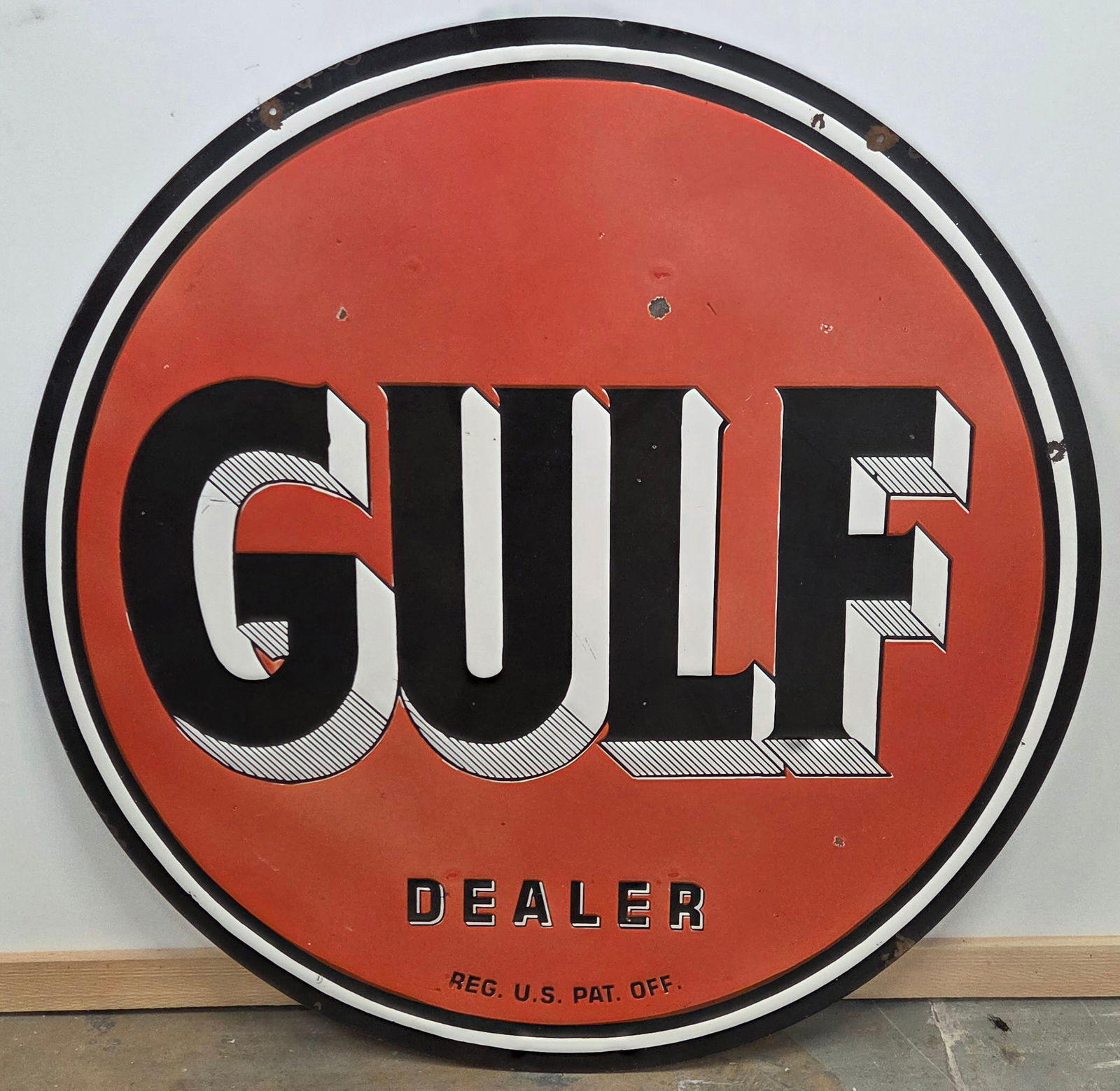 Gulf vintage sign ガレージ、店舗に！USAヴィンテージサイン Gulf vintage sign ガレージ、店舗に！USAヴィンテージサイン