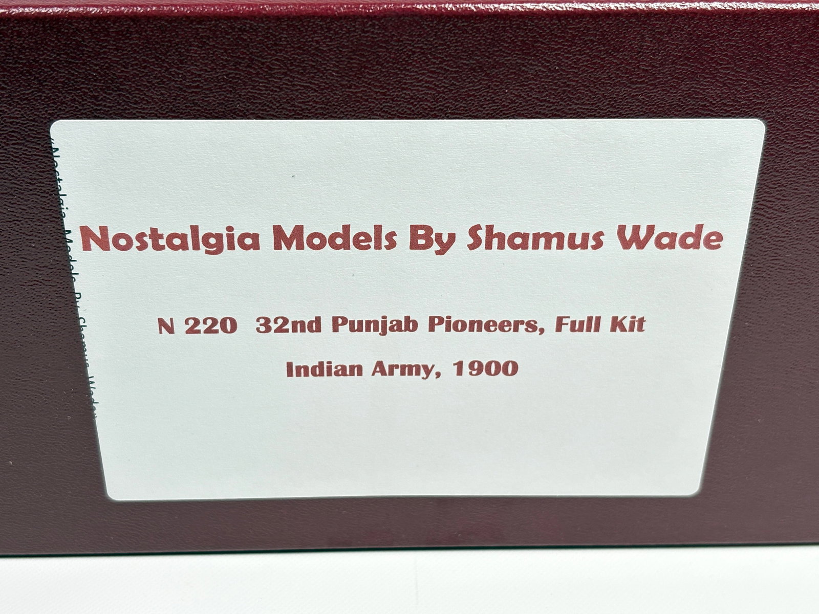 NOSTALGIA TOY SOLDIER 32ND PUNJAB PIONEERS INDIAN ARMY (1 of 5)