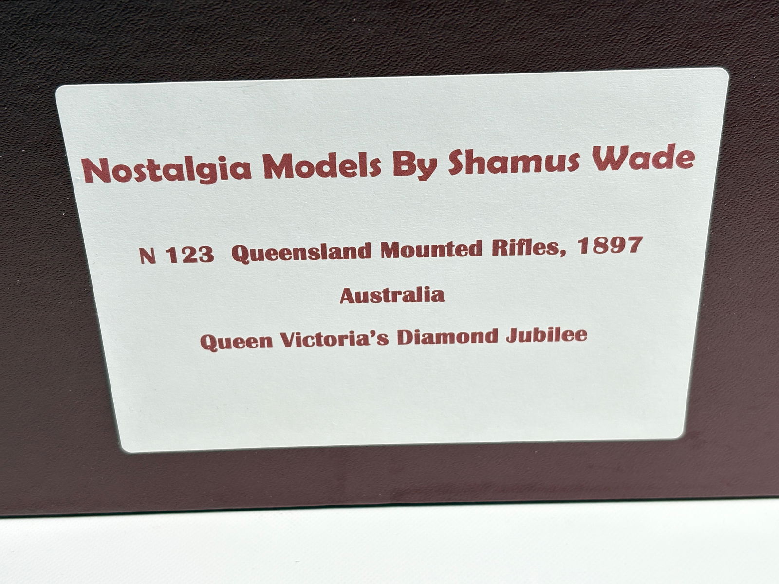 NOSTALGIA TOY SOLDIER QUEEN JUBILEE QUEENSLAND (1 of 5)
