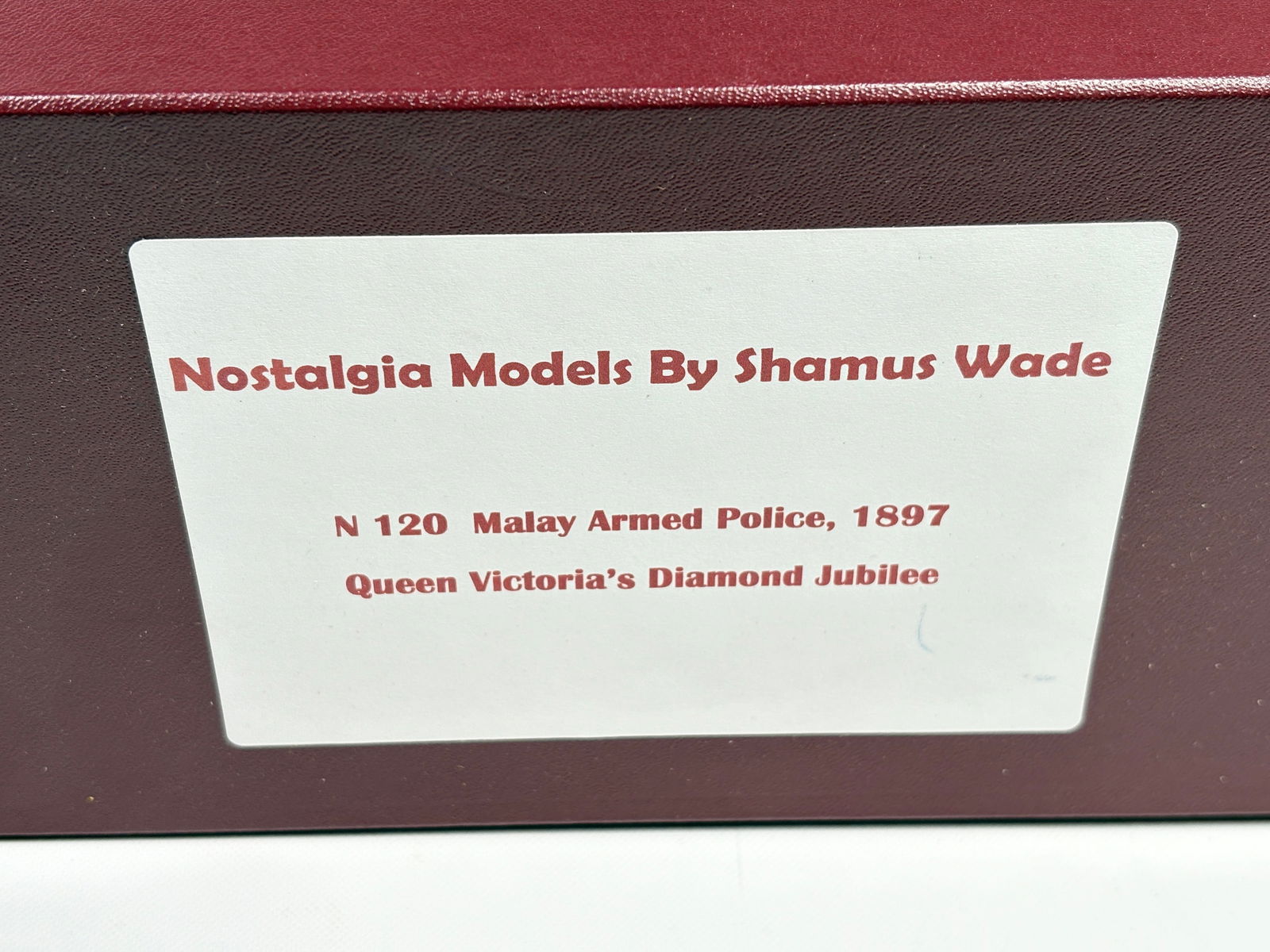 NOSTALGIA TOY SOLDIER QUEEN JUBILEE MALAY ARMED POLICE (1 of 5)