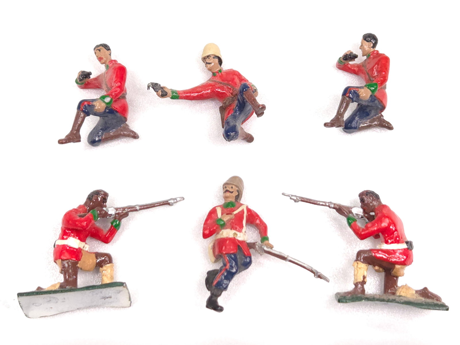 SET OF 6 LEAD QUARTERMASTER CORPS ZULU WAR (1 of 4)
