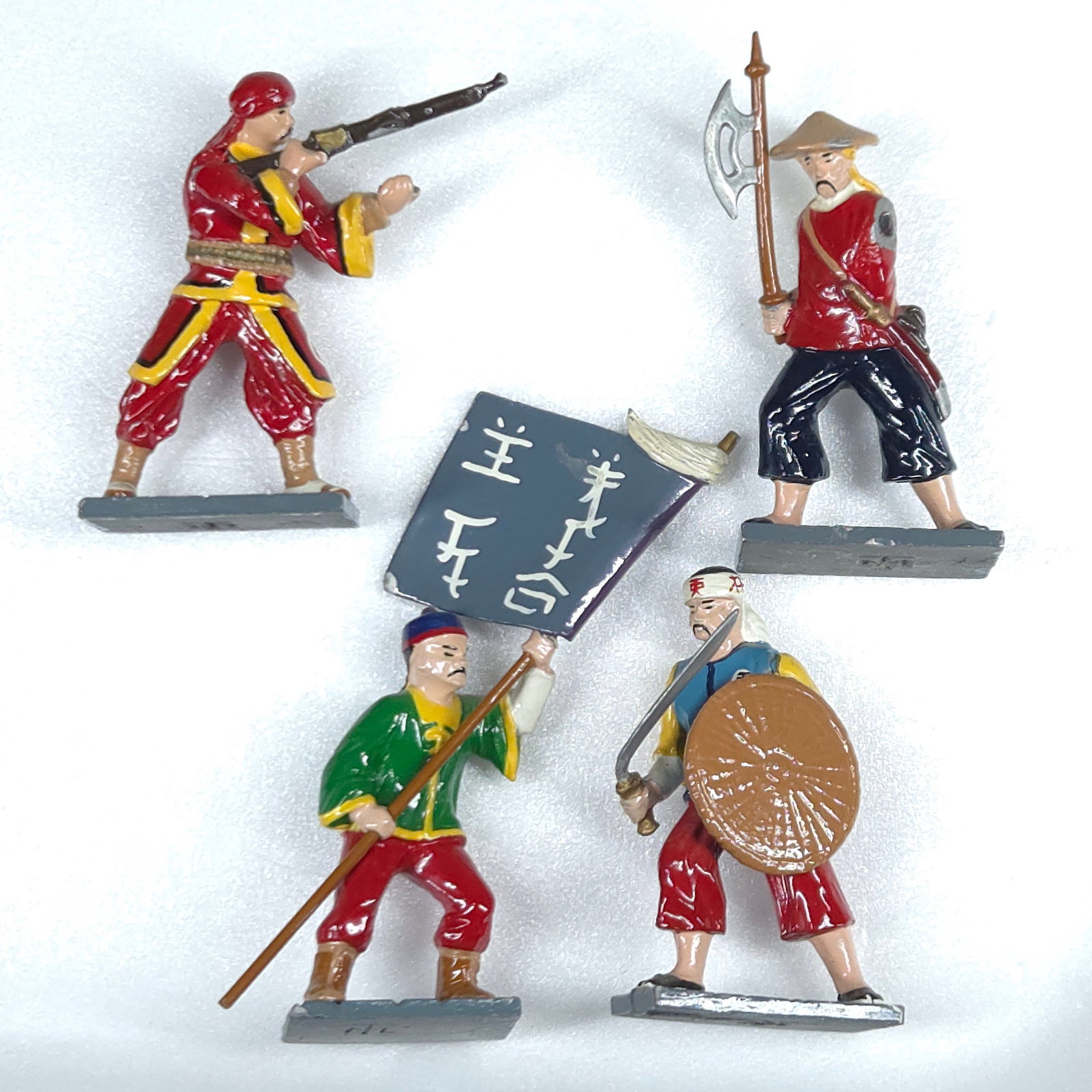 SET OF 4 TROPHY MINIATURES BOXER REBELLION FIGURES (1 of 6)