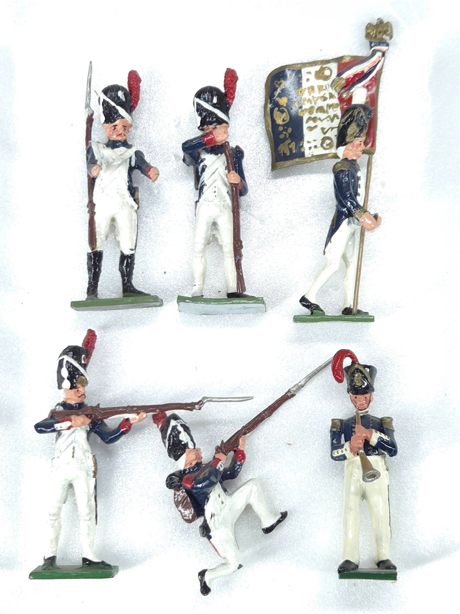 SET OF 6 NOSTALGIA MODELS LEAD SOLDIERS (1 of 3)