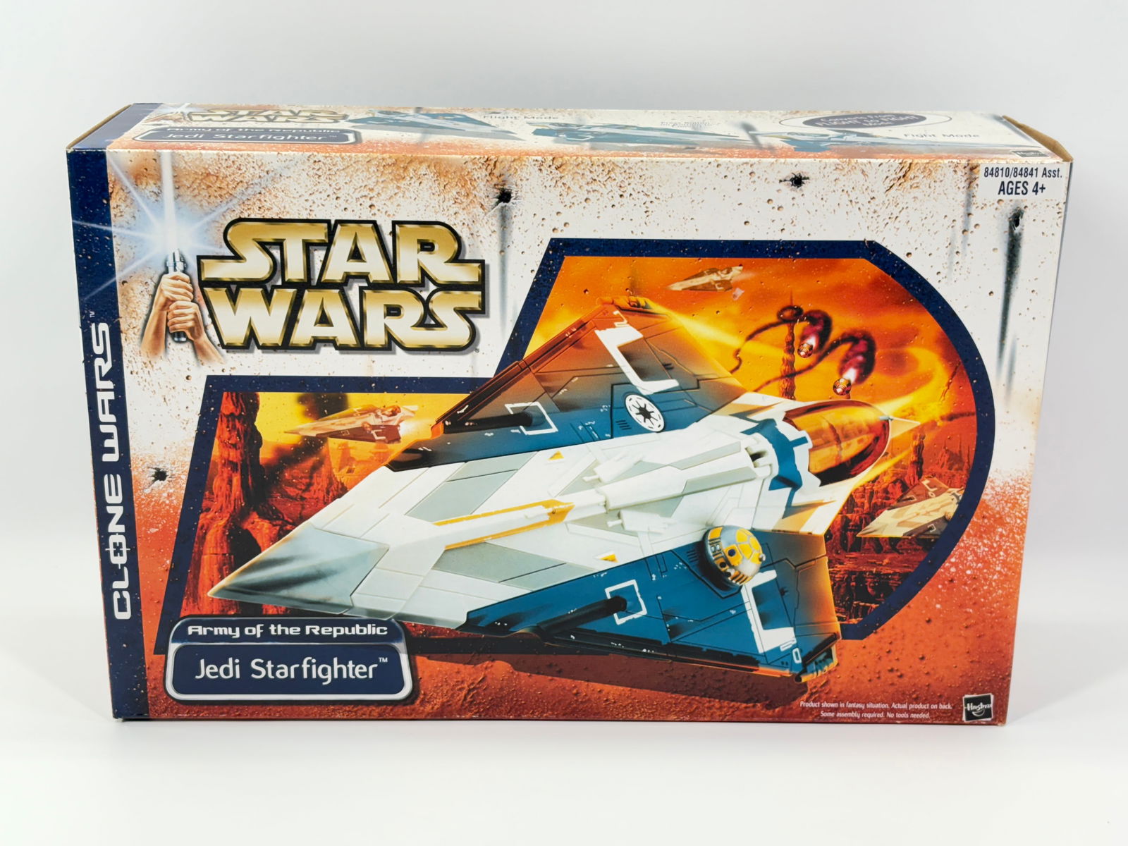 HASBRO STAR WARS ARMY REPUBLIC JEDI STARFIGHTER NISB (1 of 3)